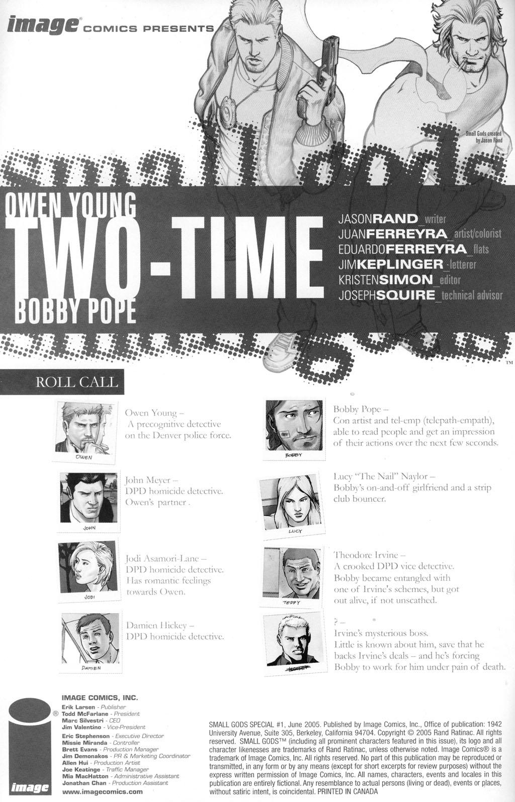 Read online Small Gods comic -  Issue # _Special - 3