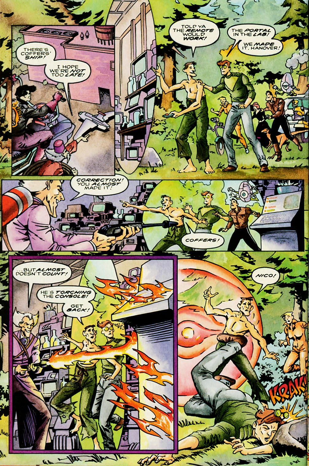 Read online Captain Sternn: Running Out of Time comic -  Issue #5 - 8