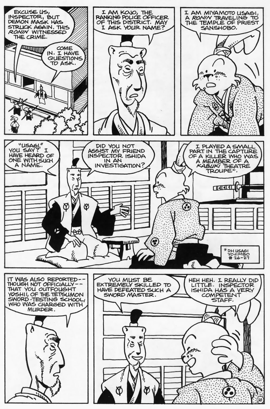 Read online Usagi Yojimbo (1996) comic -  Issue #34 - 12