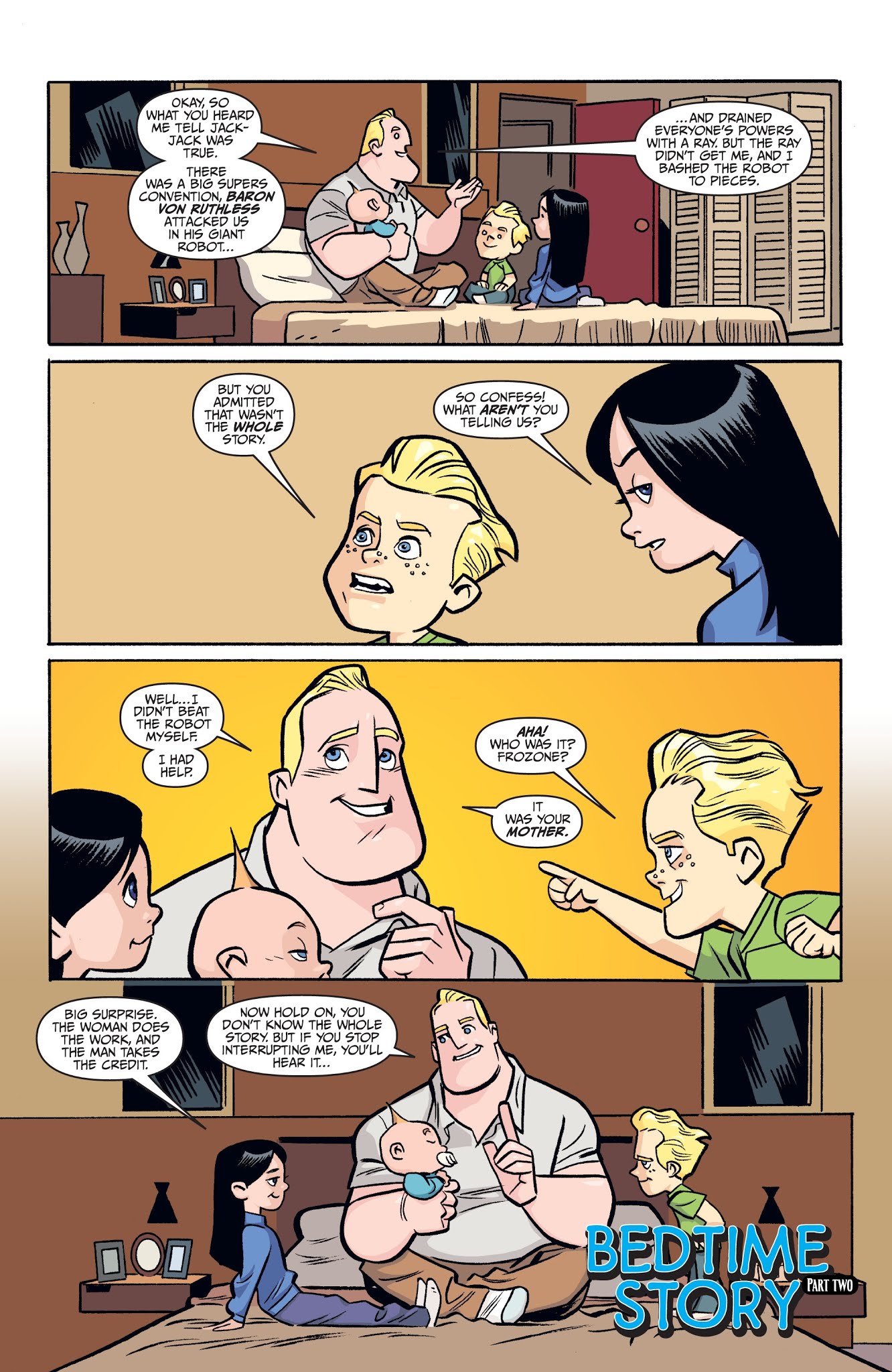 Read online Disney / Pixar The Incredibles 2: Crisis In Mid-Life! & Other Stories comic -  Issue #2 - 15