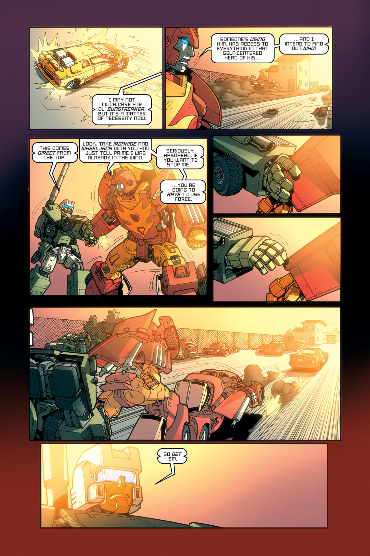 Read online The Transformers: Devastation comic -  Issue #6 - 13