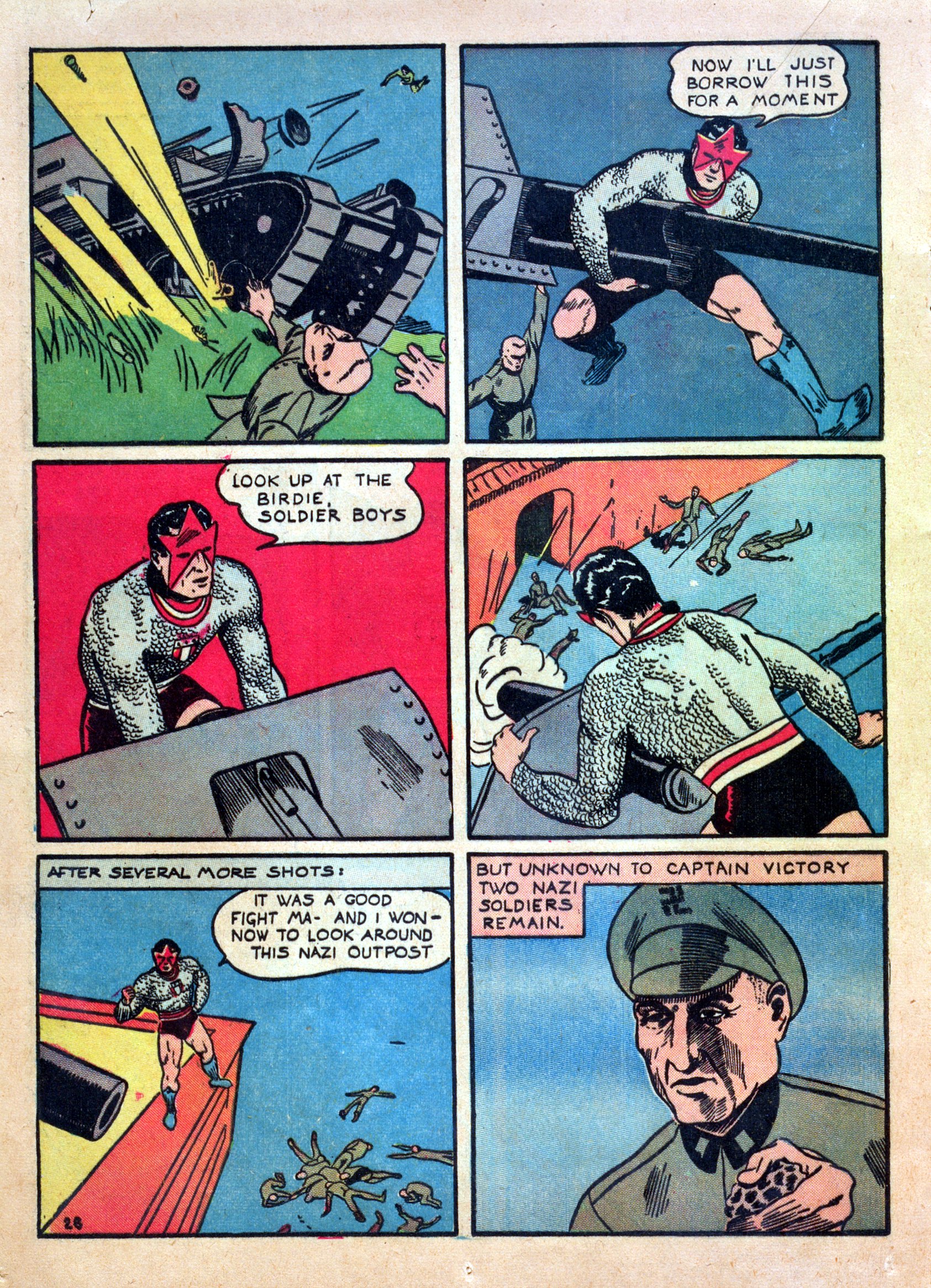 Read online Our Flag Comics comic -  Issue #1 - 28