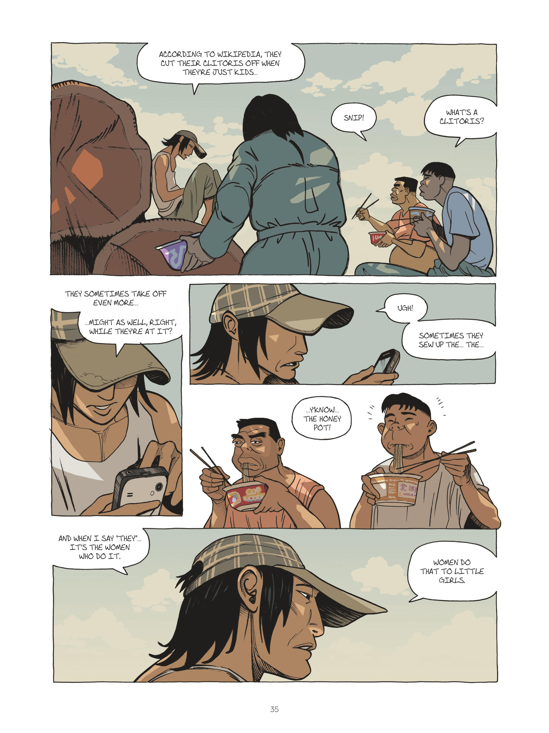 Read online Zidrou-Beuchot's African Trilogy comic -  Issue # TPB 3 - 35