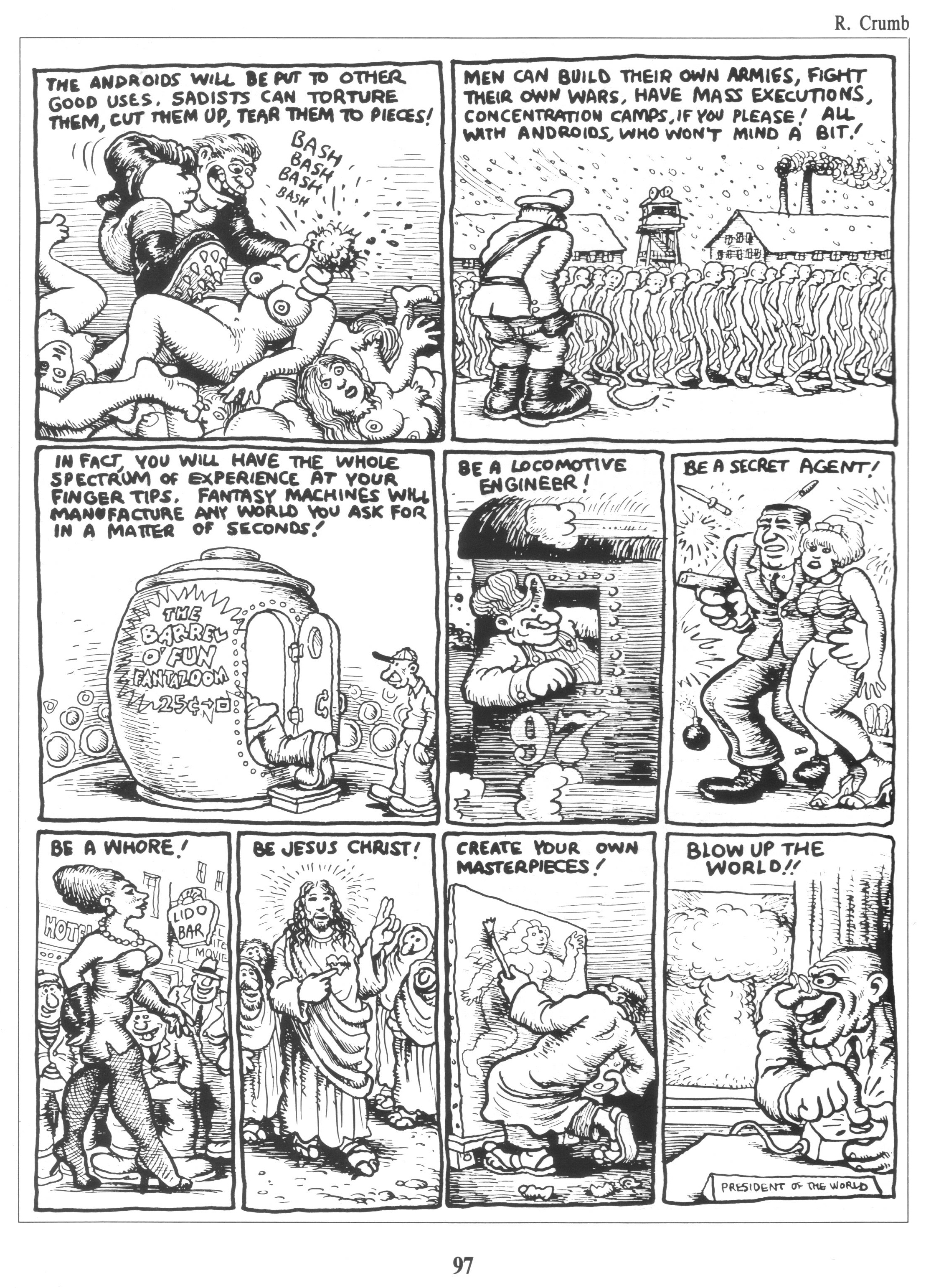 Read online The Complete Crumb Comics comic -  Issue # TPB 4 - 112