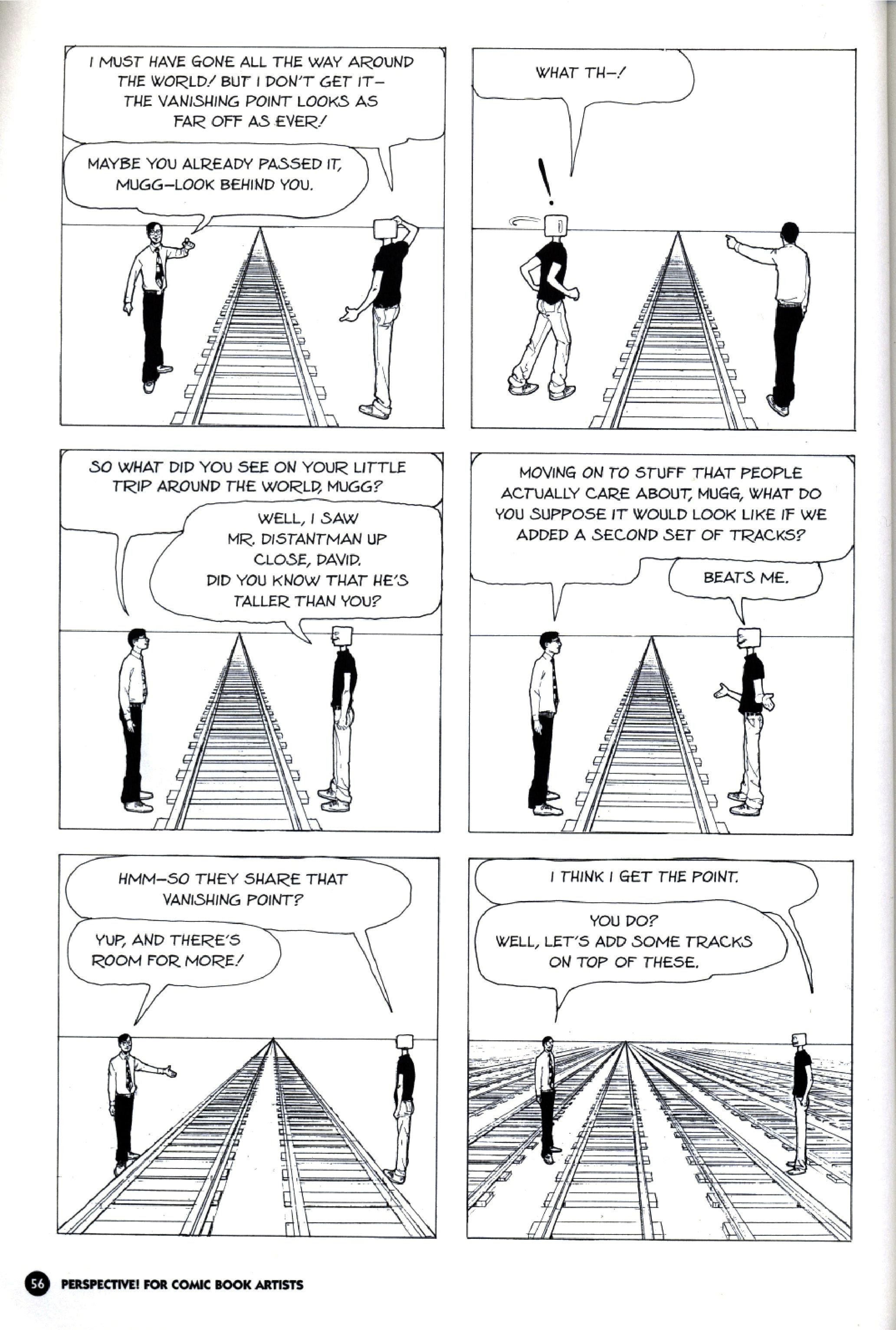 Read online Perspective! For Comic Book Artists comic -  Issue # TPB (Part 1) - 57