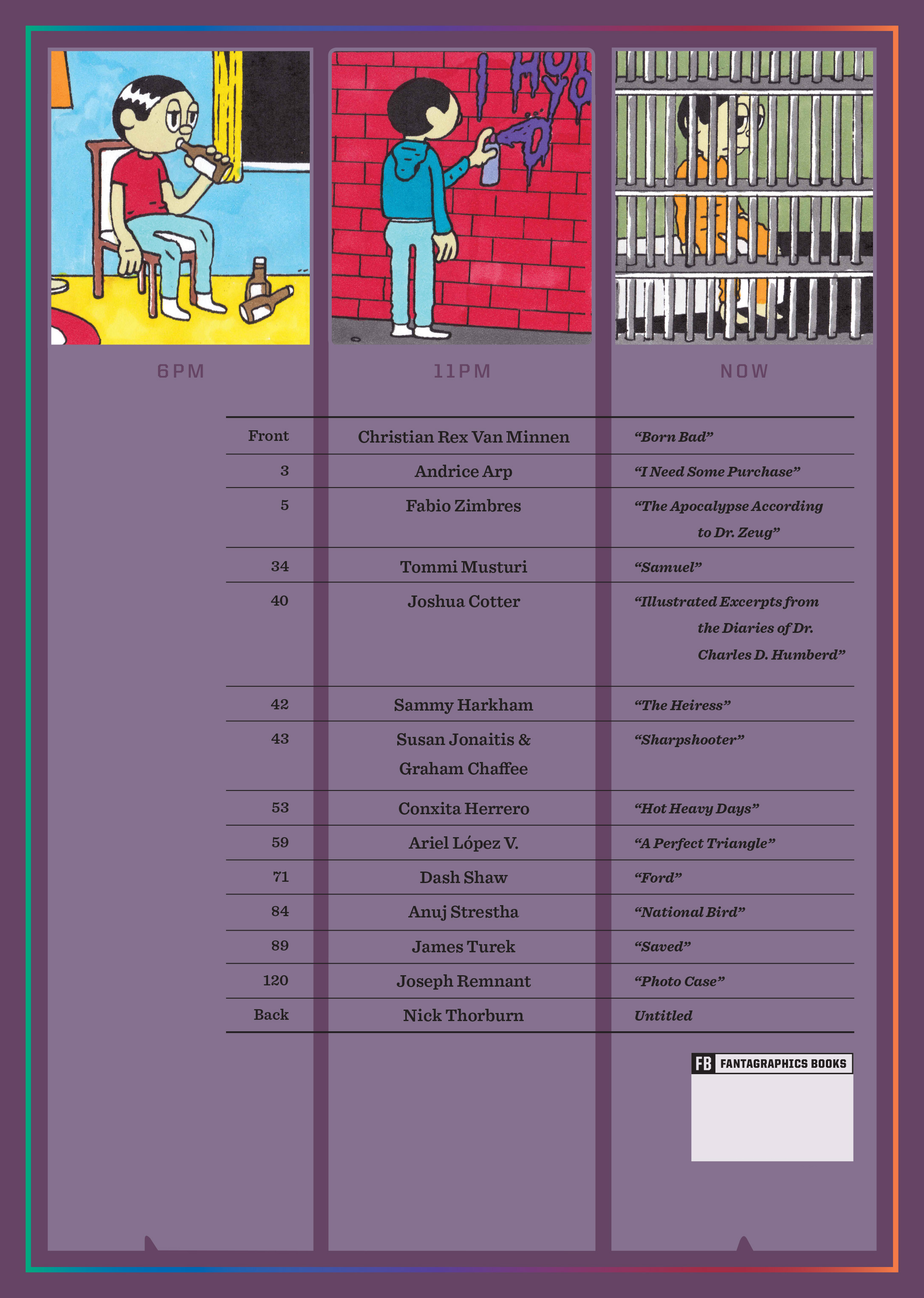 Read online Now: The New Comics Anthology comic -  Issue #2 - 121