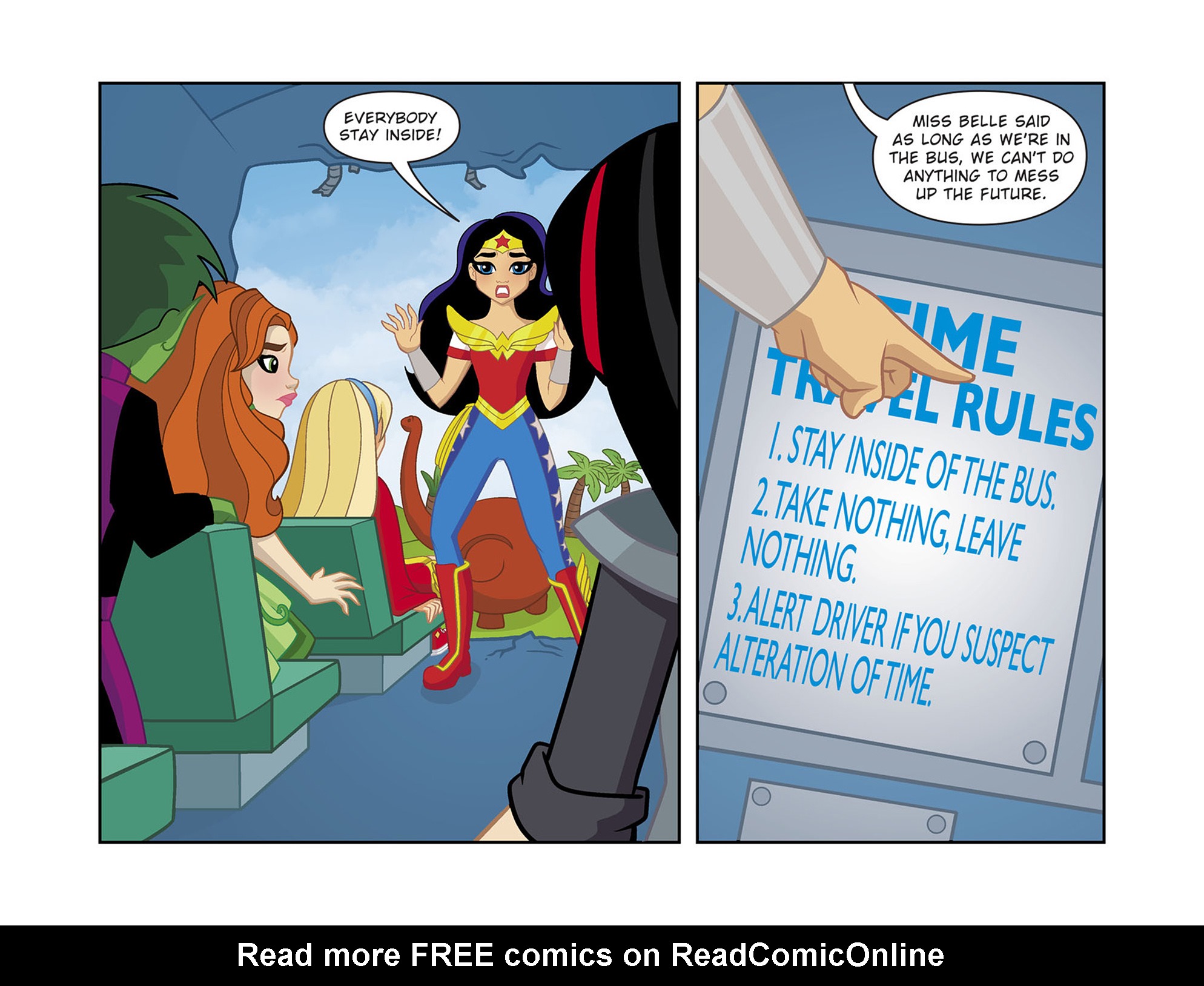 Read online DC Super Hero Girls: Past Times at Super Hero High comic -  Issue #2 - 10