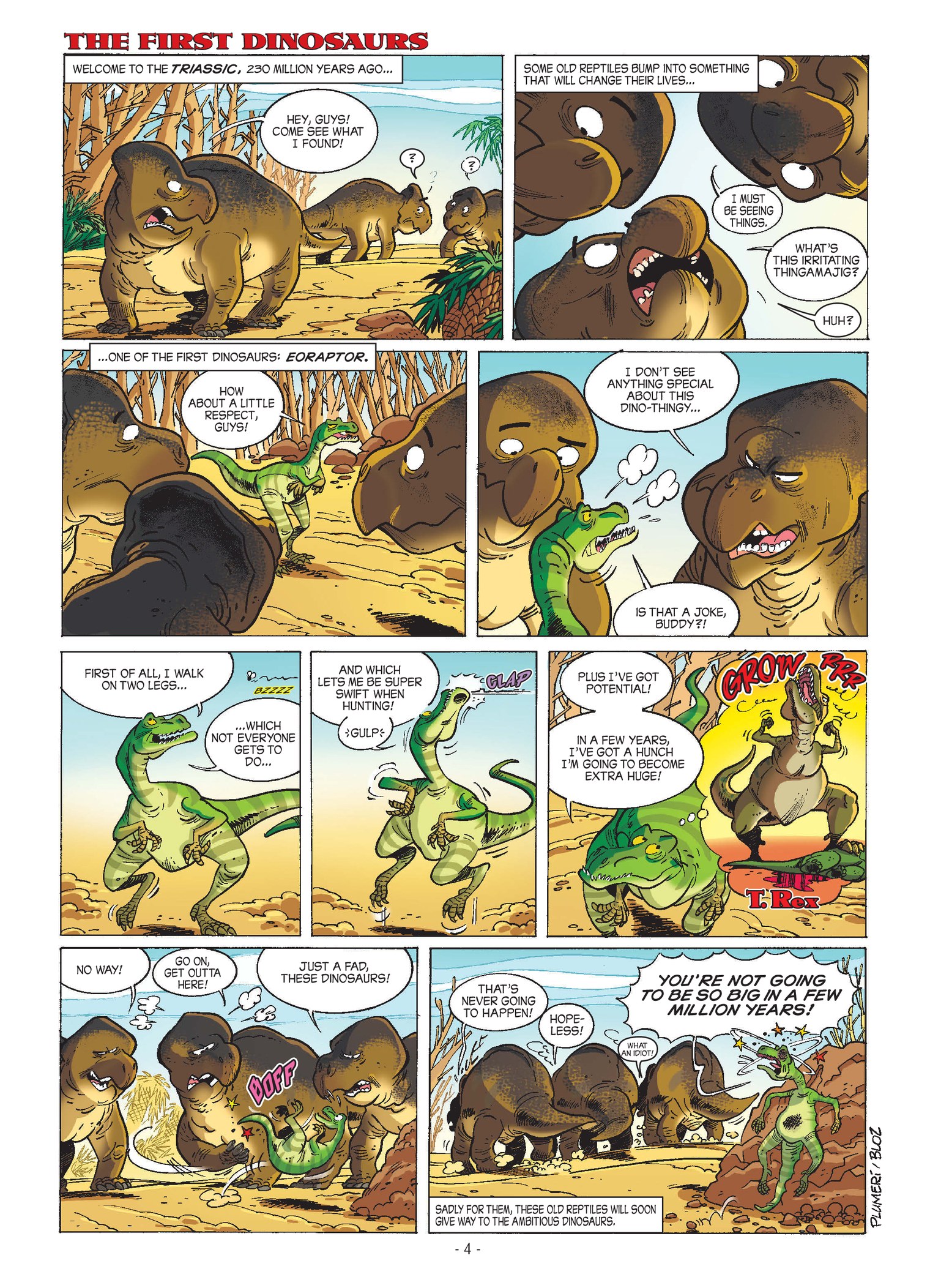 Read online Dinosaurs (2014) comic -  Issue #1 - 6