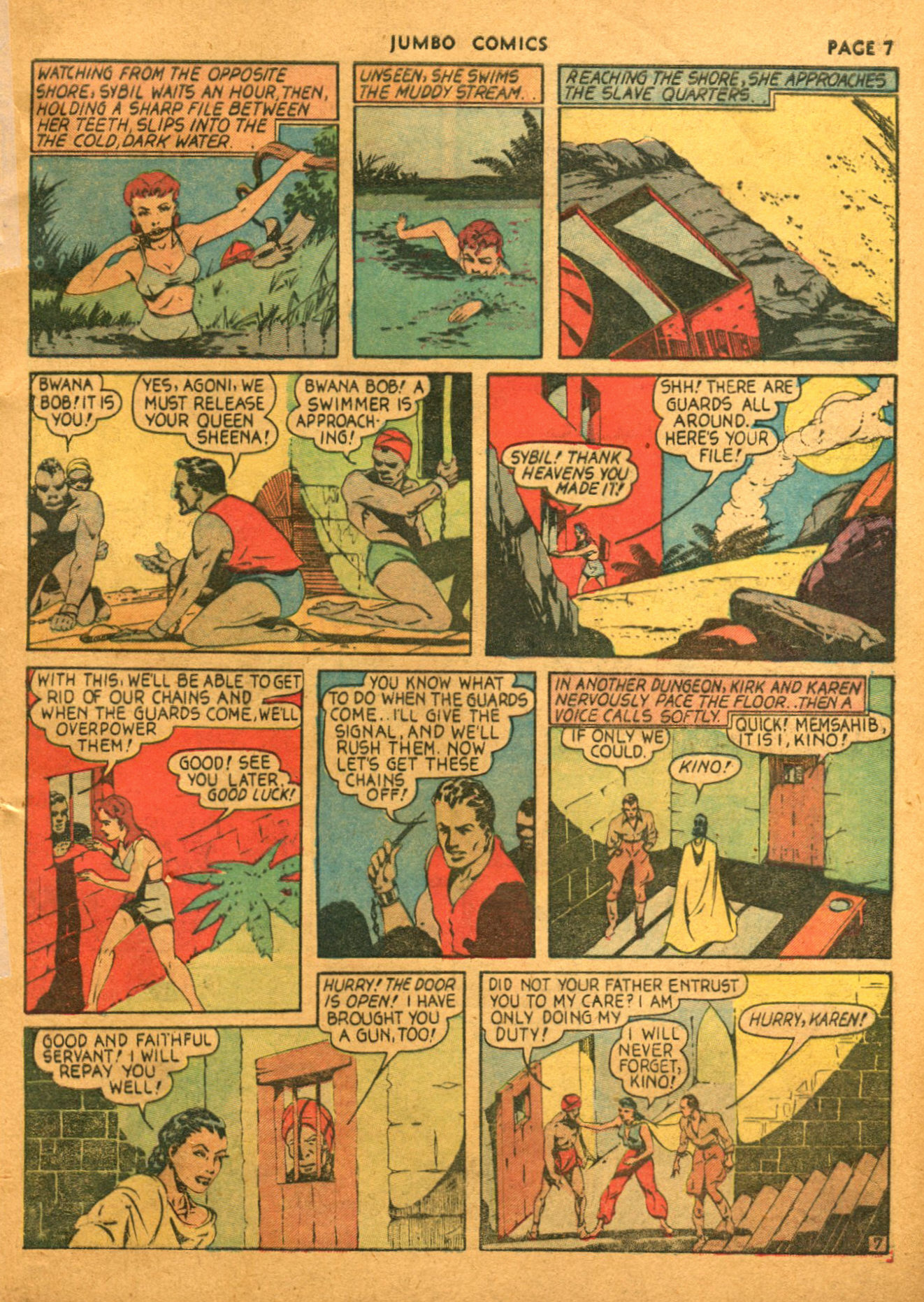 Read online Jumbo Comics comic -  Issue #18 - 9
