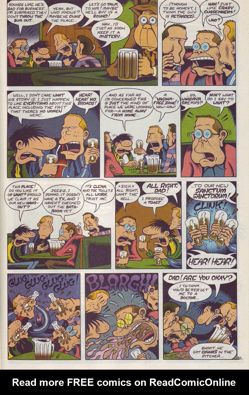 Read online Hate comic -  Issue #21 - 22