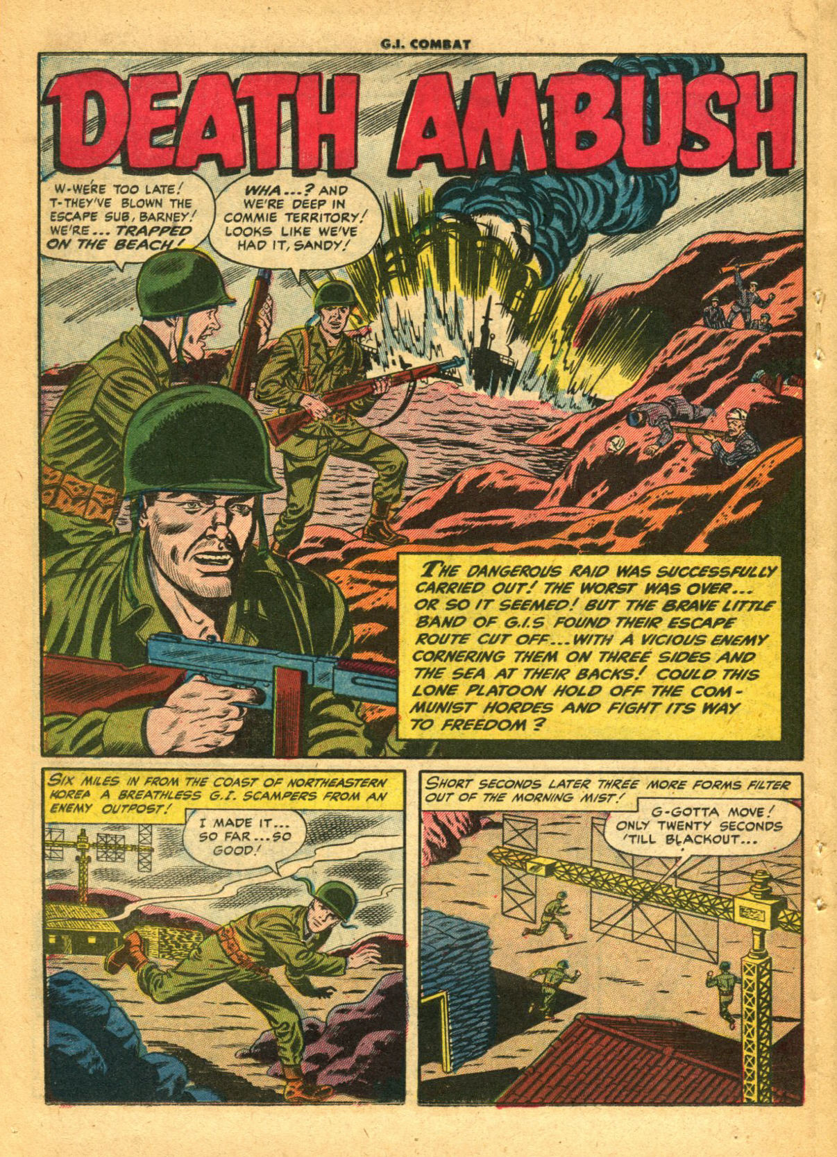Read online G.I. Combat (1952) comic -  Issue #16 - 17