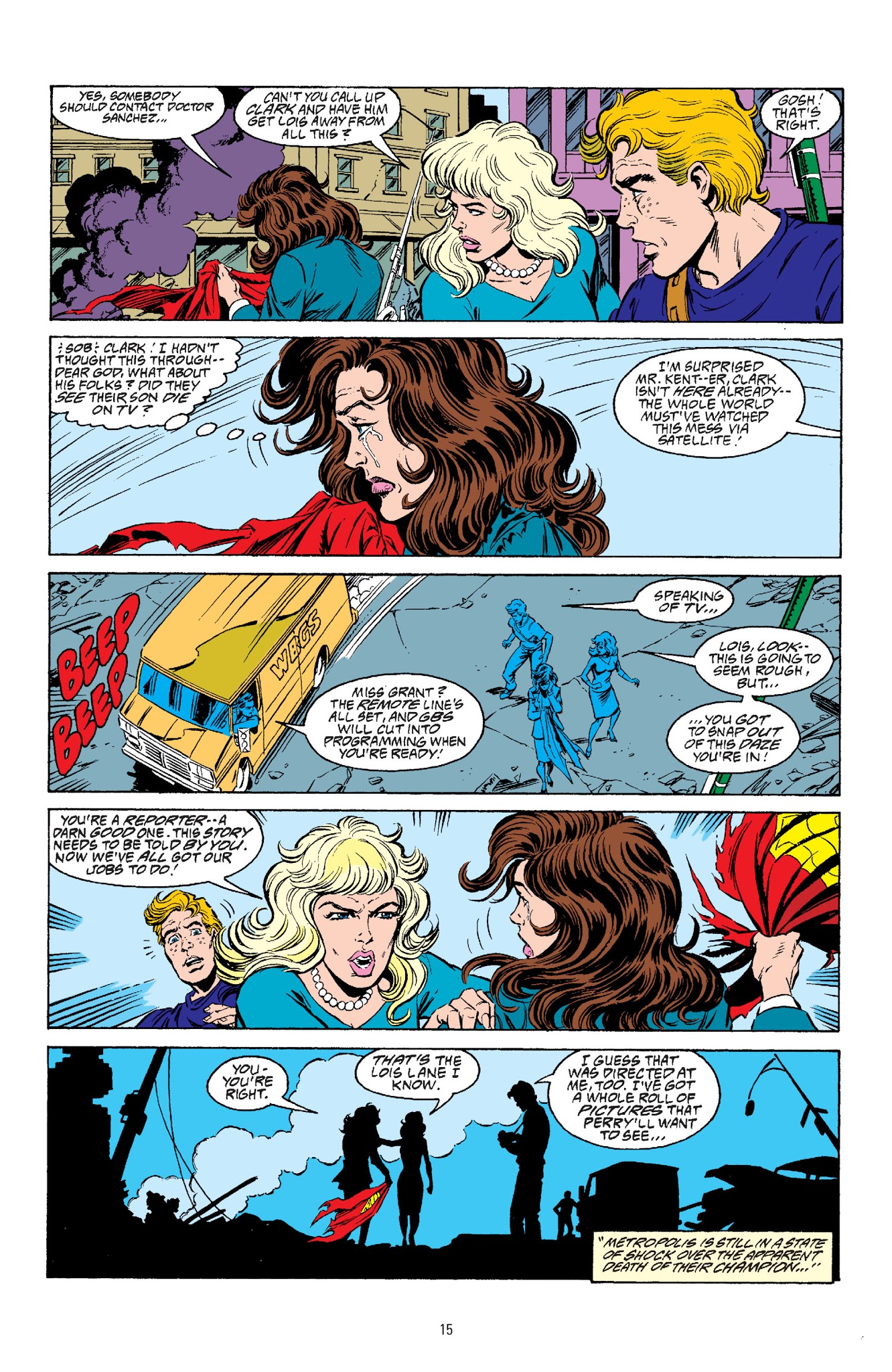 Read online Superman: Funeral For A Friend comic -  Issue # TPB - 15