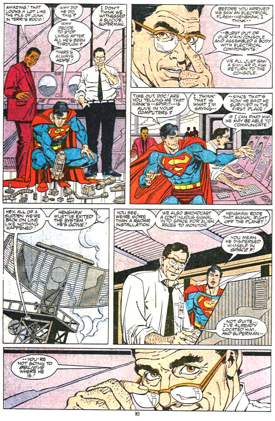 Read online Adventures of Superman (1987) comic -  Issue #468 - 17
