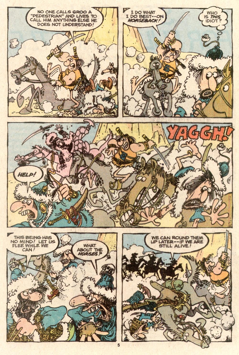 Read online Sergio Aragonés Groo the Wanderer comic -  Issue #61 - 5