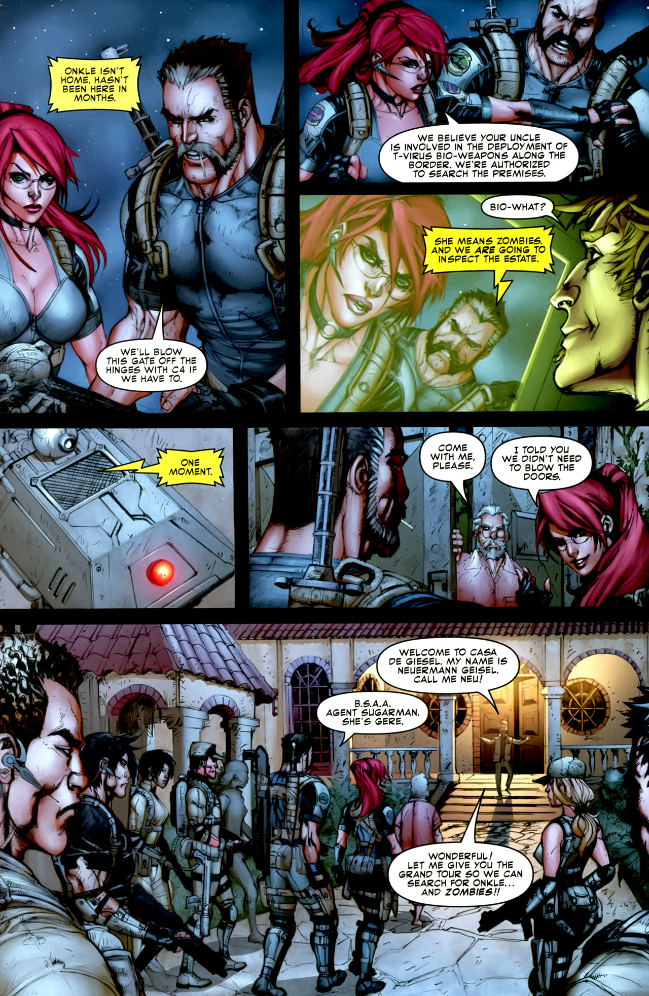 Read online Resident Evil (2009) comic -  Issue #4 - 3