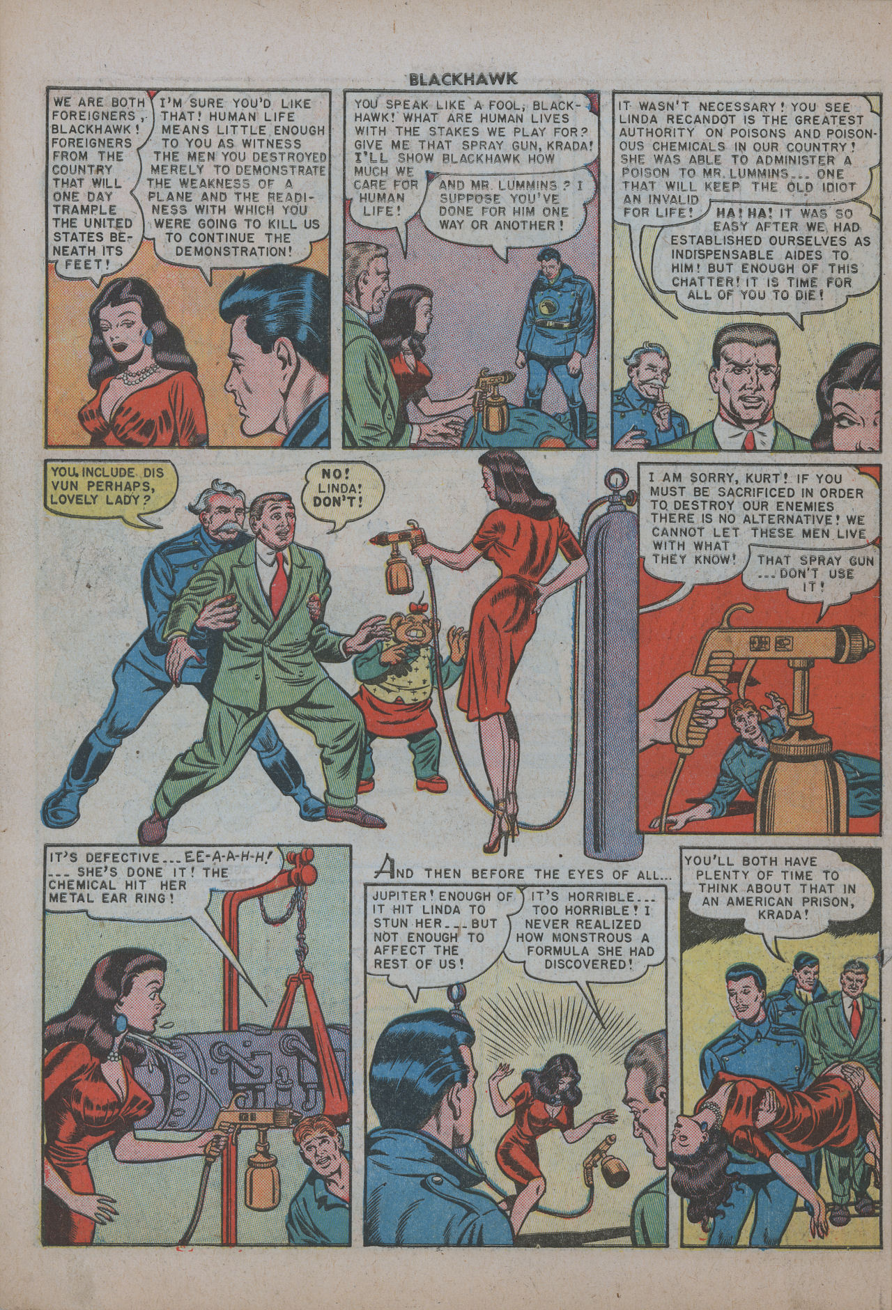 Read online Blackhawk (1957) comic -  Issue #34 - 15
