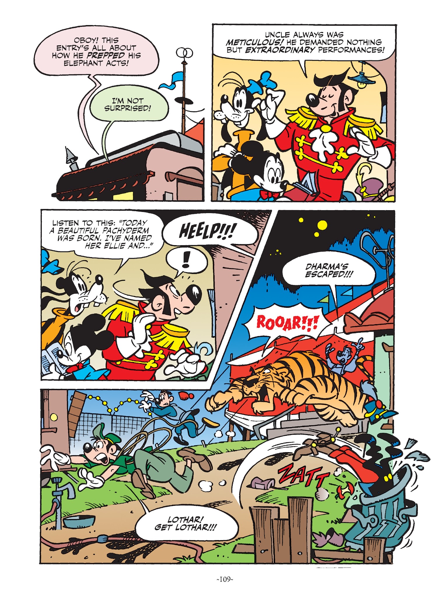 Read online Mickey and Donald: The Search For the Zodiac Stone comic -  Issue # TPB - 108
