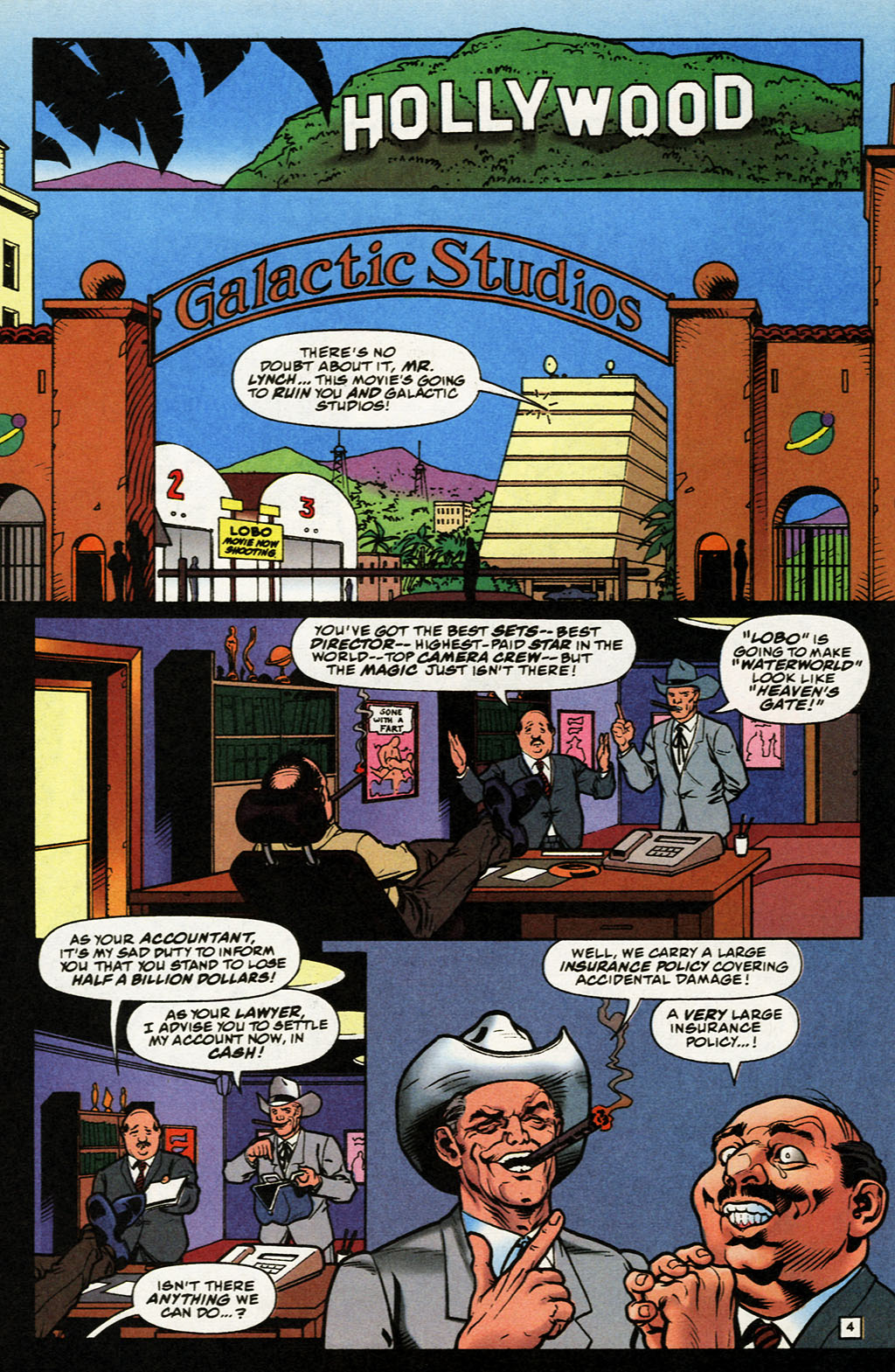 Read online Lobo Goes to Hollywood comic -  Issue # Full - 5