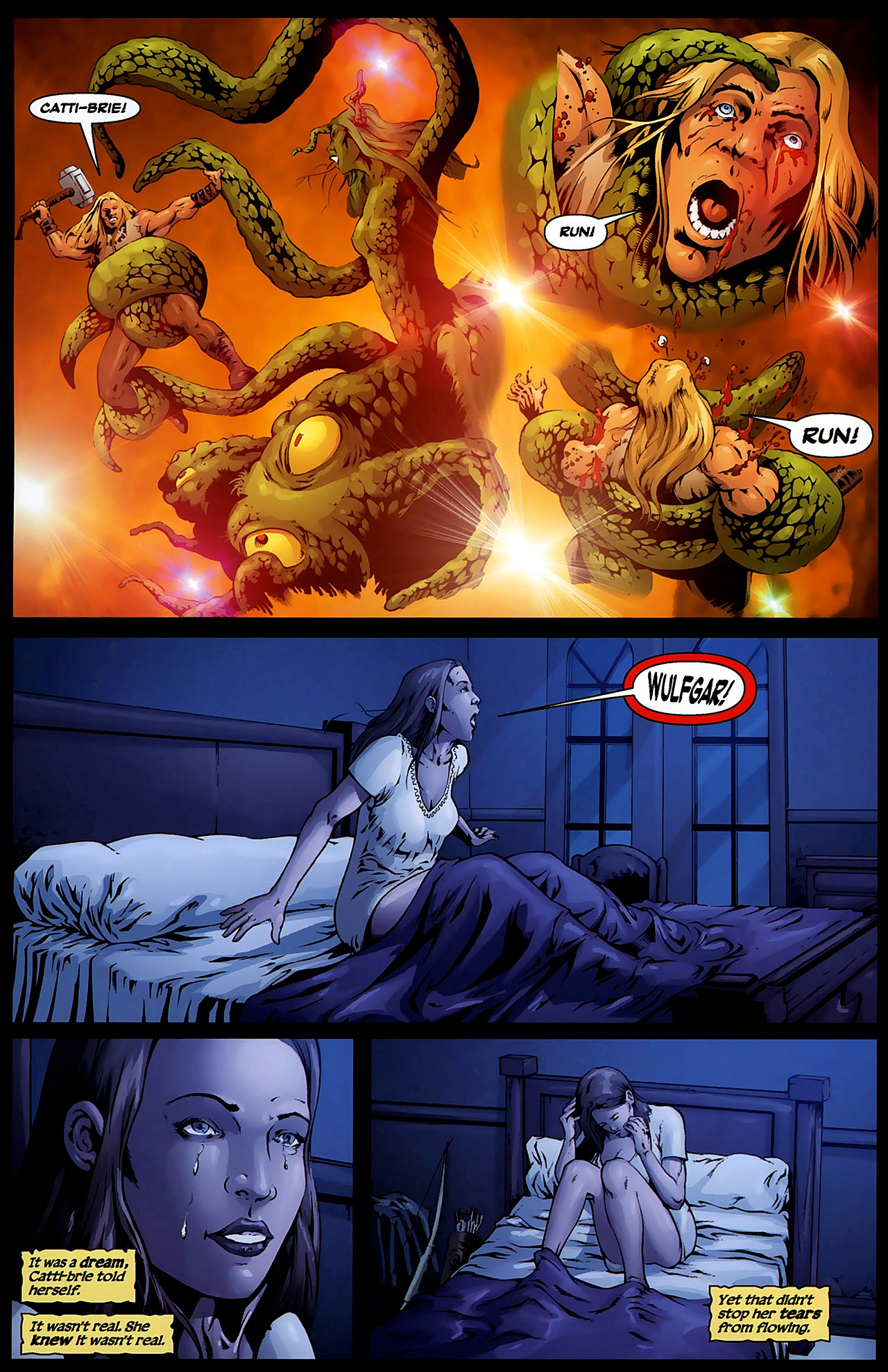 Read online Forgotten Realms: Starless Night comic -  Issue # Full - 8