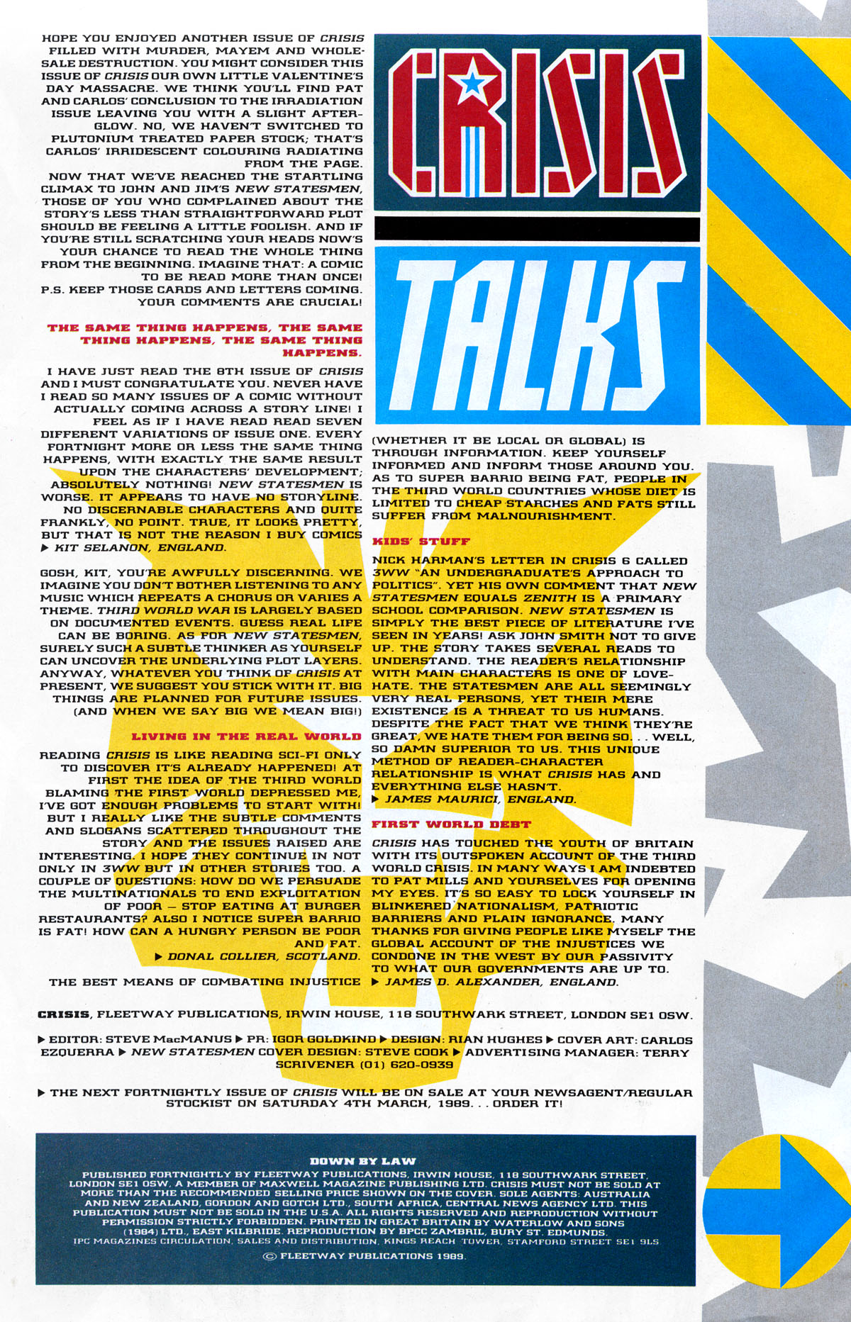 Read online Crisis comic -  Issue #12 - 32
