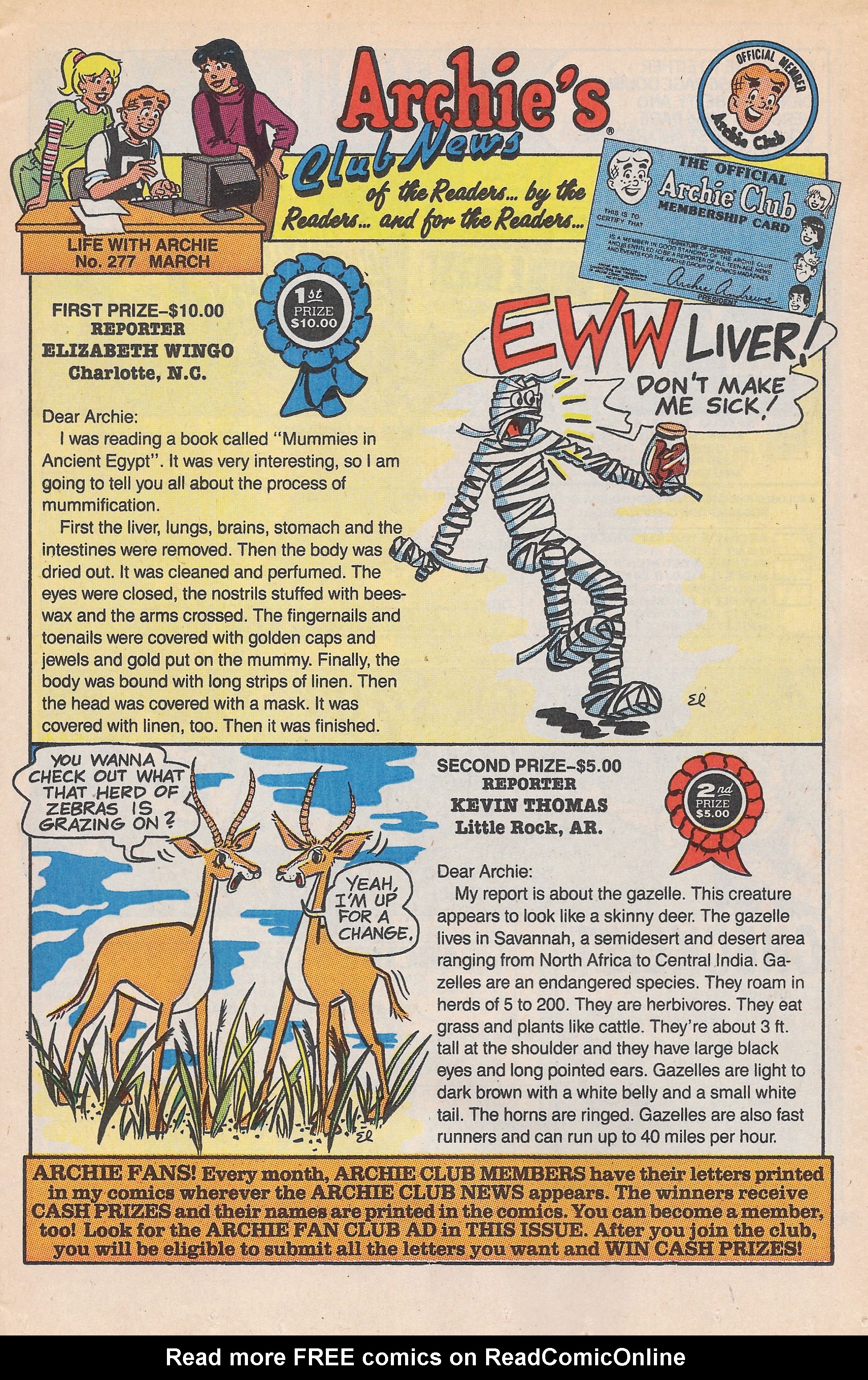 Read online Life With Archie (1958) comic -  Issue #277 - 17