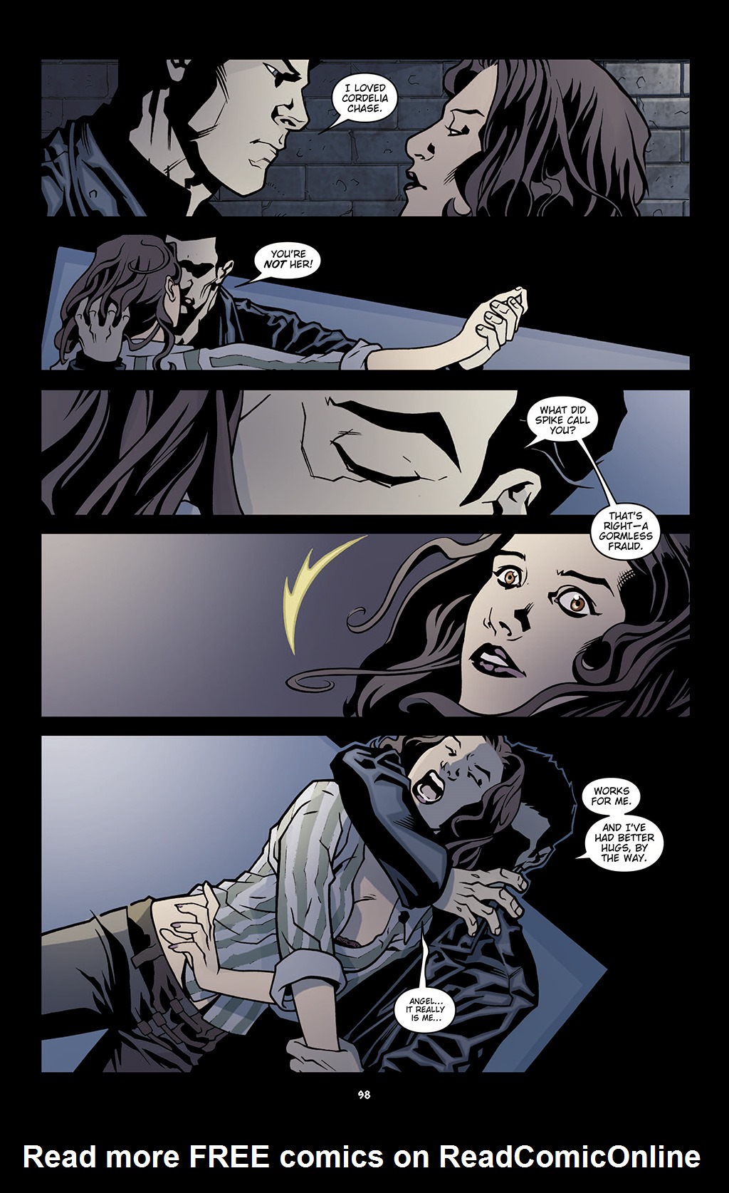 Read online Angel: Old Friends comic -  Issue # TPB - 100