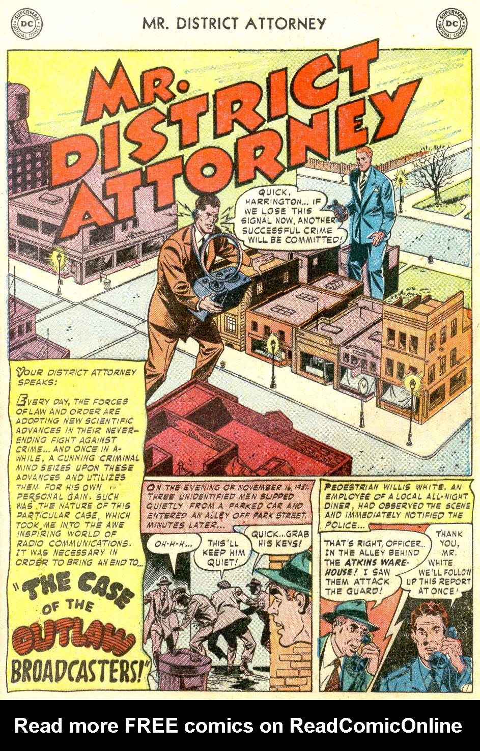 Read online Mr. District Attorney comic -  Issue #29 - 25