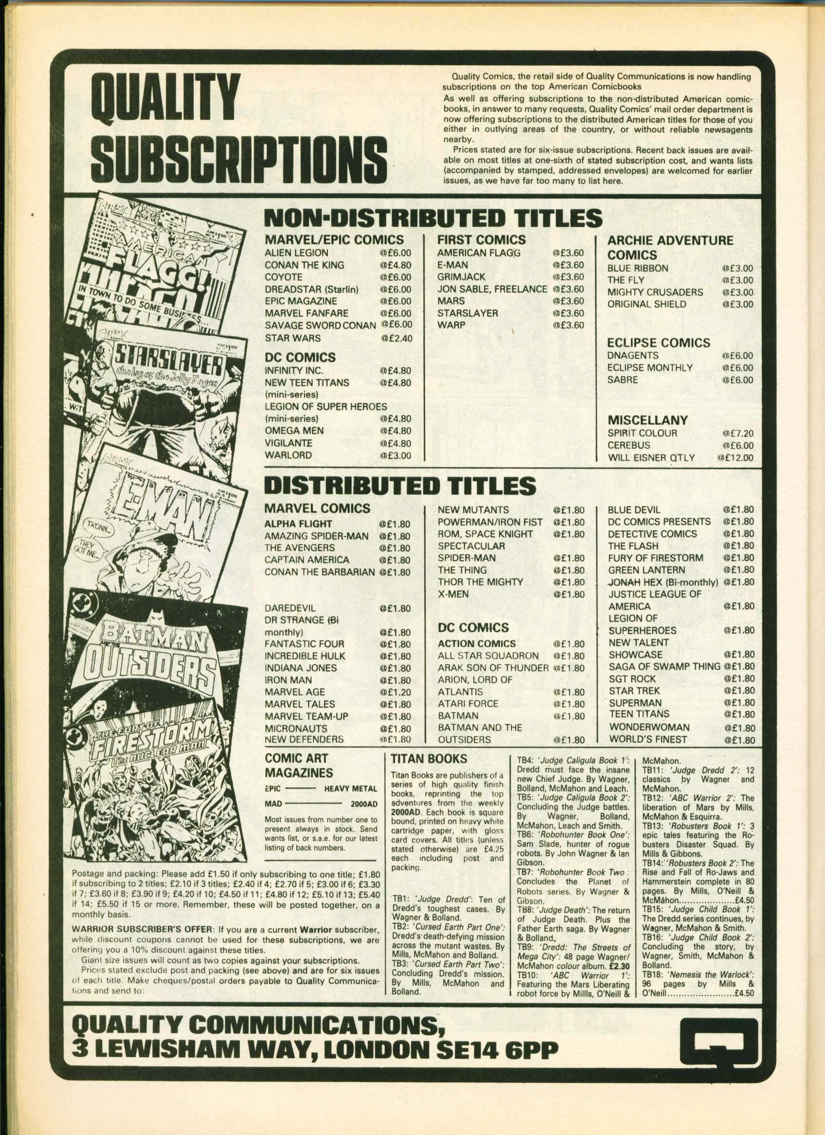 Read online Warrior comic -  Issue #25 - 45