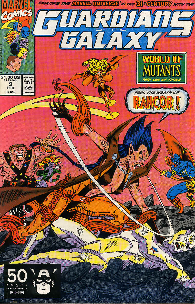 Read online Guardians of the Galaxy (1990) comic -  Issue #9 - 1