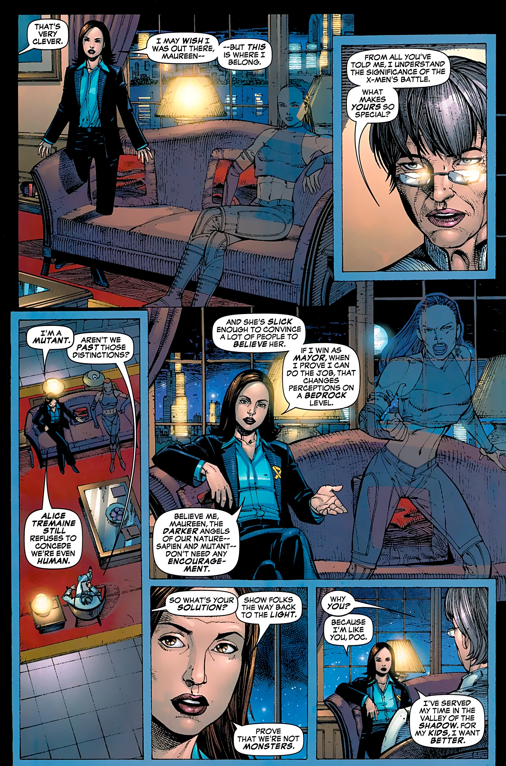 Read online X-Men: The End: Book 3: Men & X-Men comic -  Issue #4 - 4
