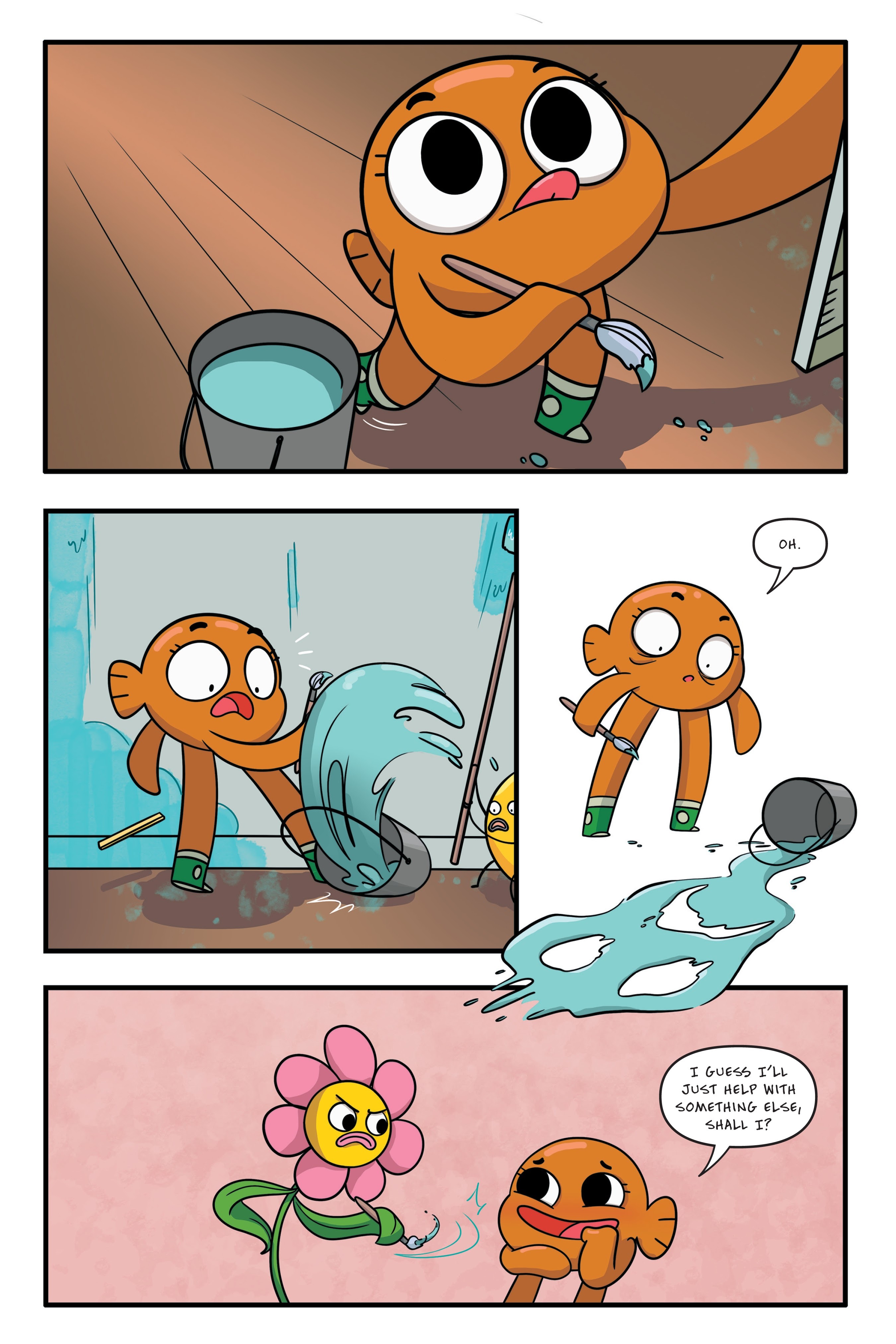 Read online The Amazing World of Gumball: Midsummer Nightmare comic -  Issue # TPB - 54
