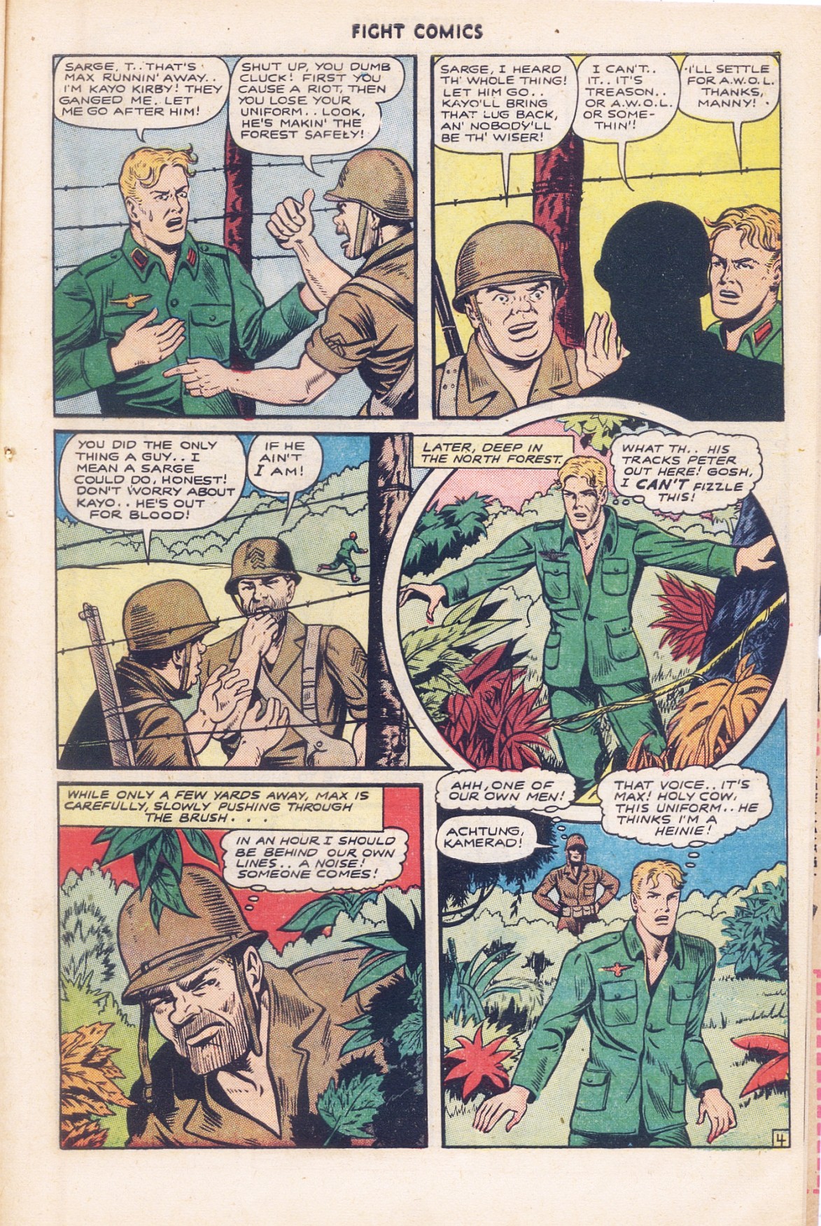 Read online Fight Comics comic -  Issue #37 - 39