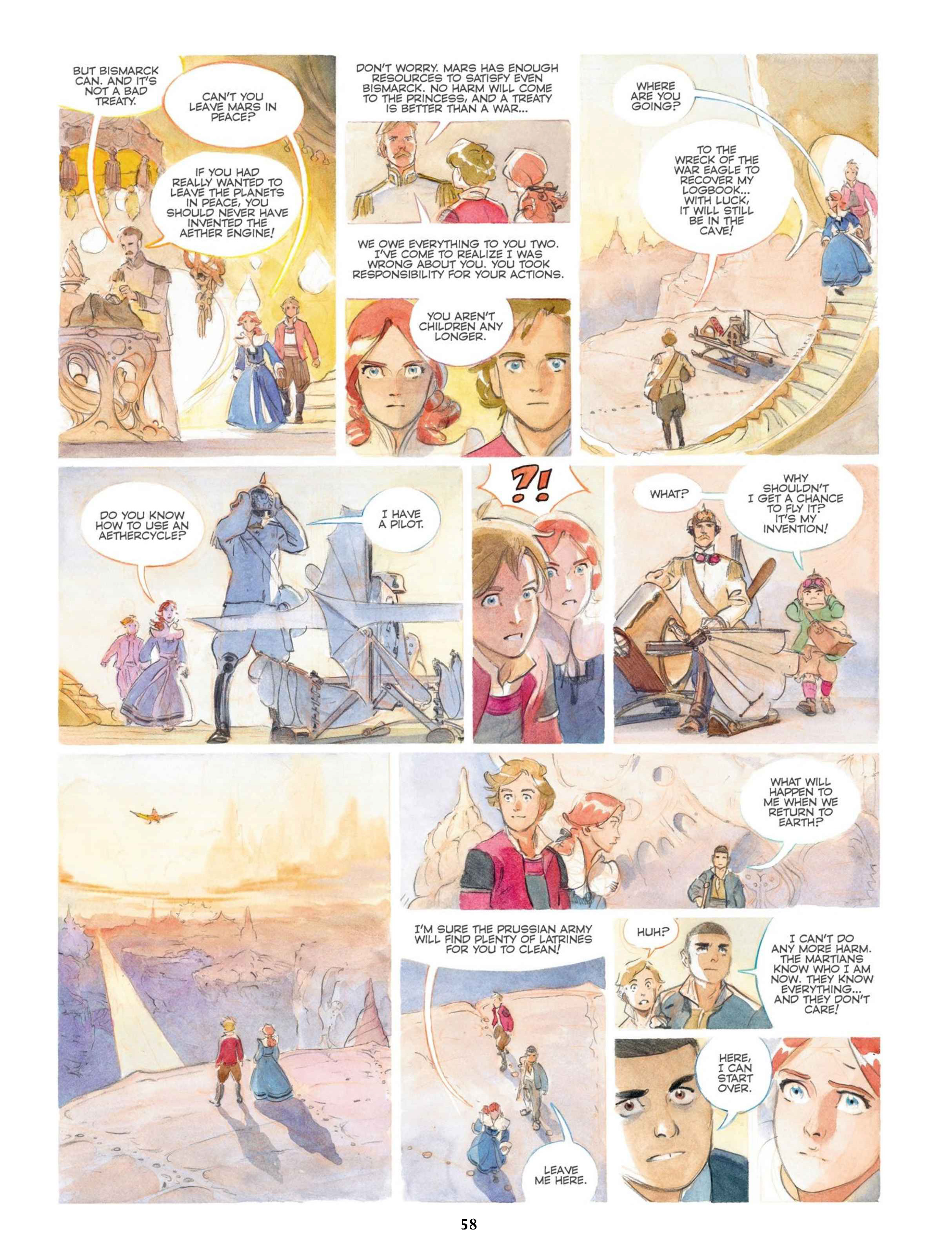 Read online Castle In the Stars: The Space Race of 1869 comic -  Issue #Castle In the Stars TPB A Frenchman on Mars - 61