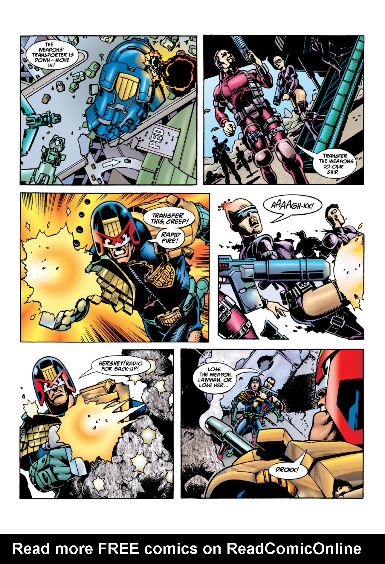 Read online Judge Dredd: The Complete Case Files comic -  Issue # TPB 26 - 284