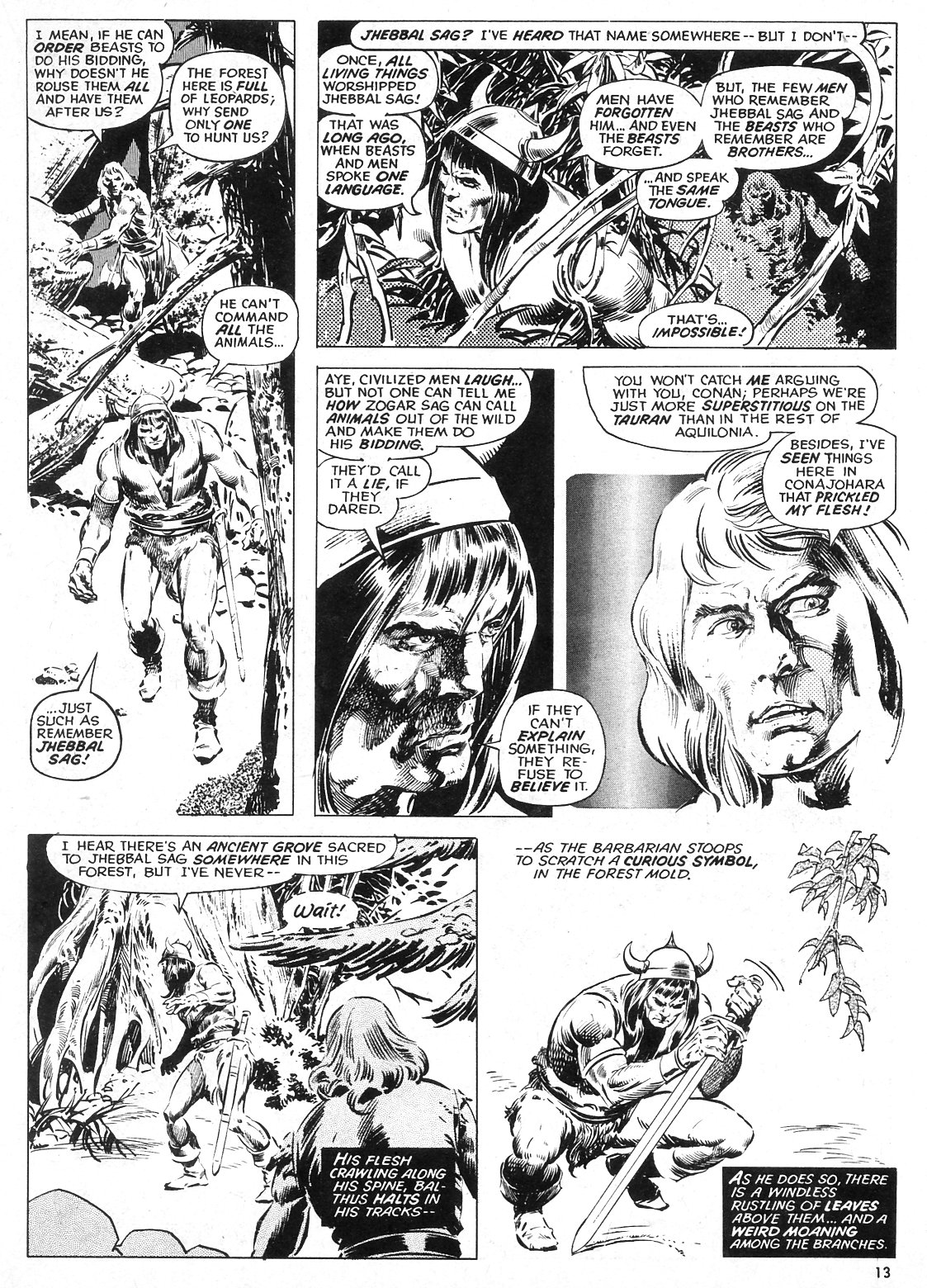 Read online The Savage Sword Of Conan comic -  Issue #27 - 13