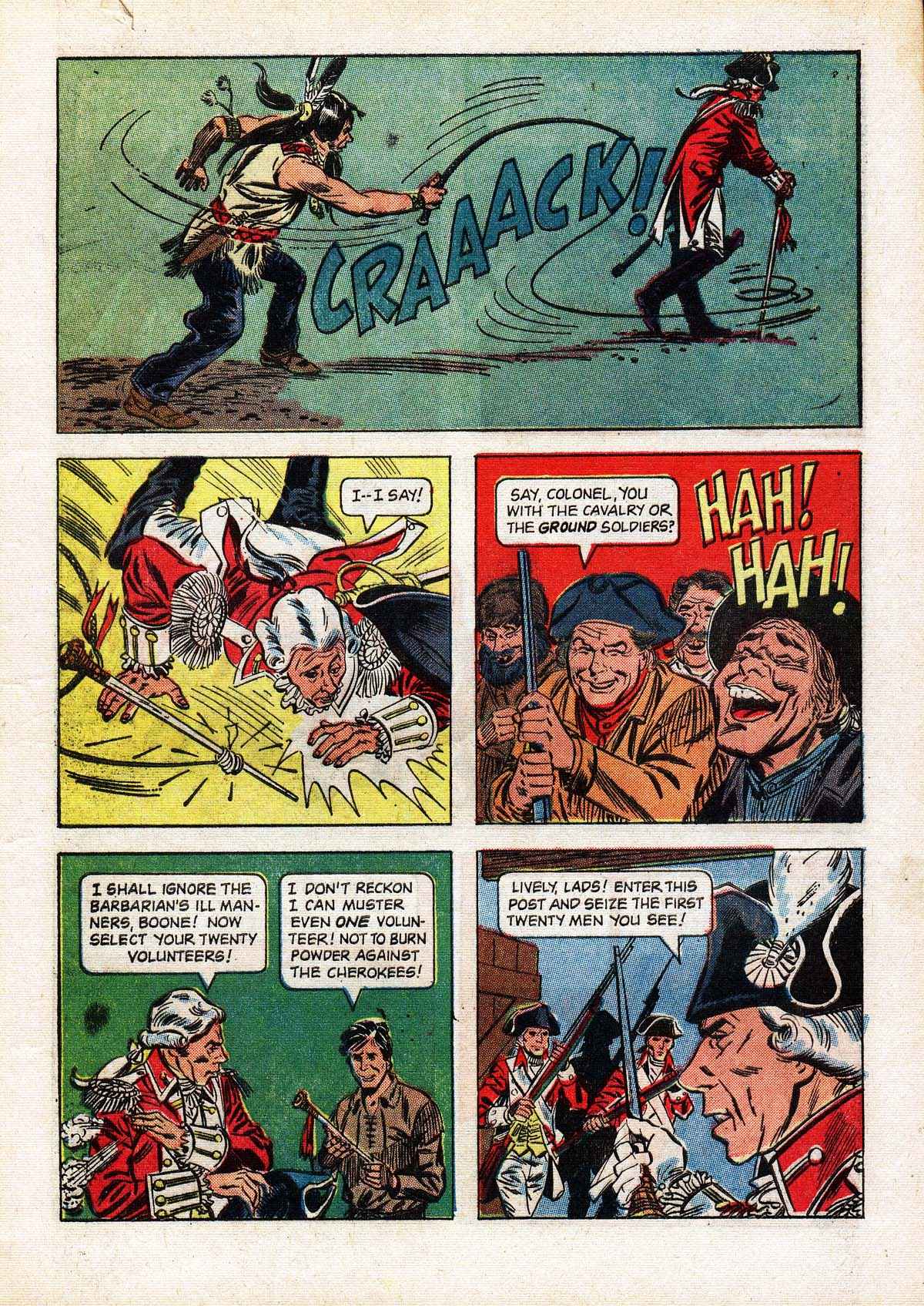 Read online Daniel Boone comic -  Issue #5 - 5