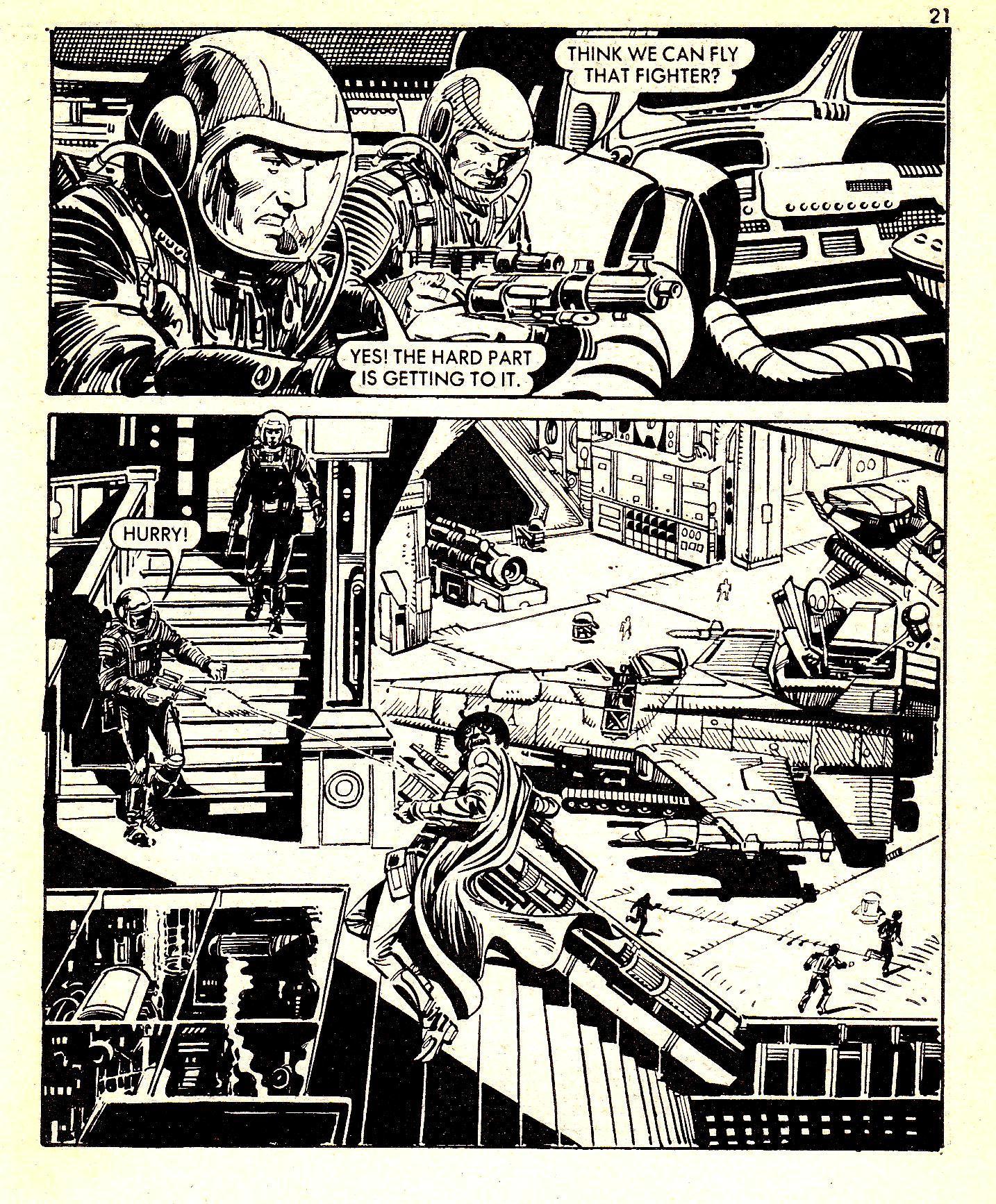 Read online Starblazer comic -  Issue #117 - 21