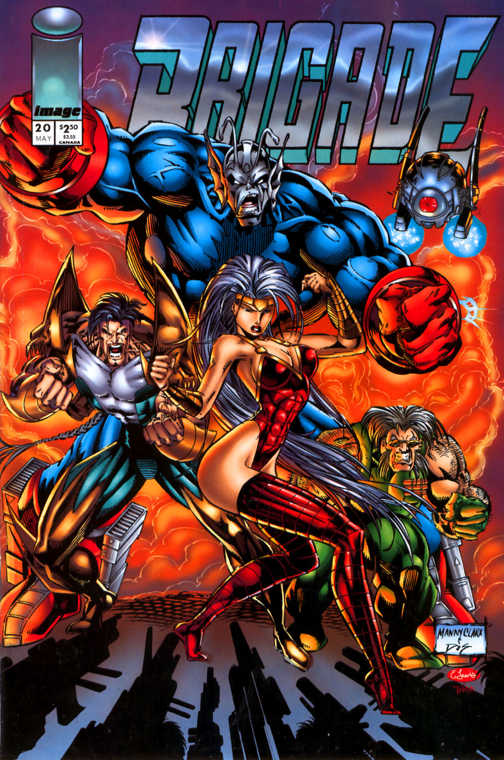 Read online Brigade (1993) comic -  Issue #20 - 1