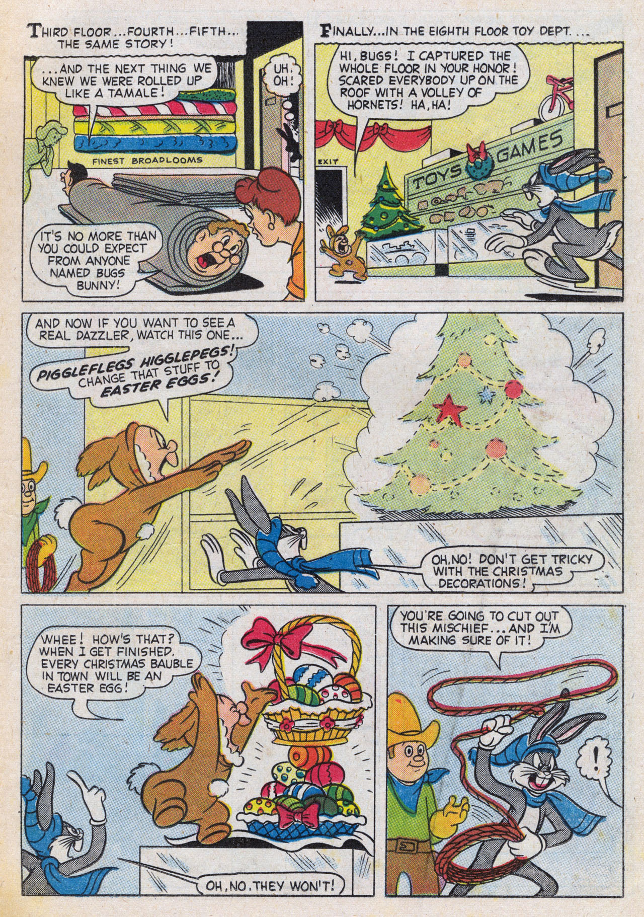 Read online Bugs Bunny's Christmas Funnies comic -  Issue # TPB 9 - 11