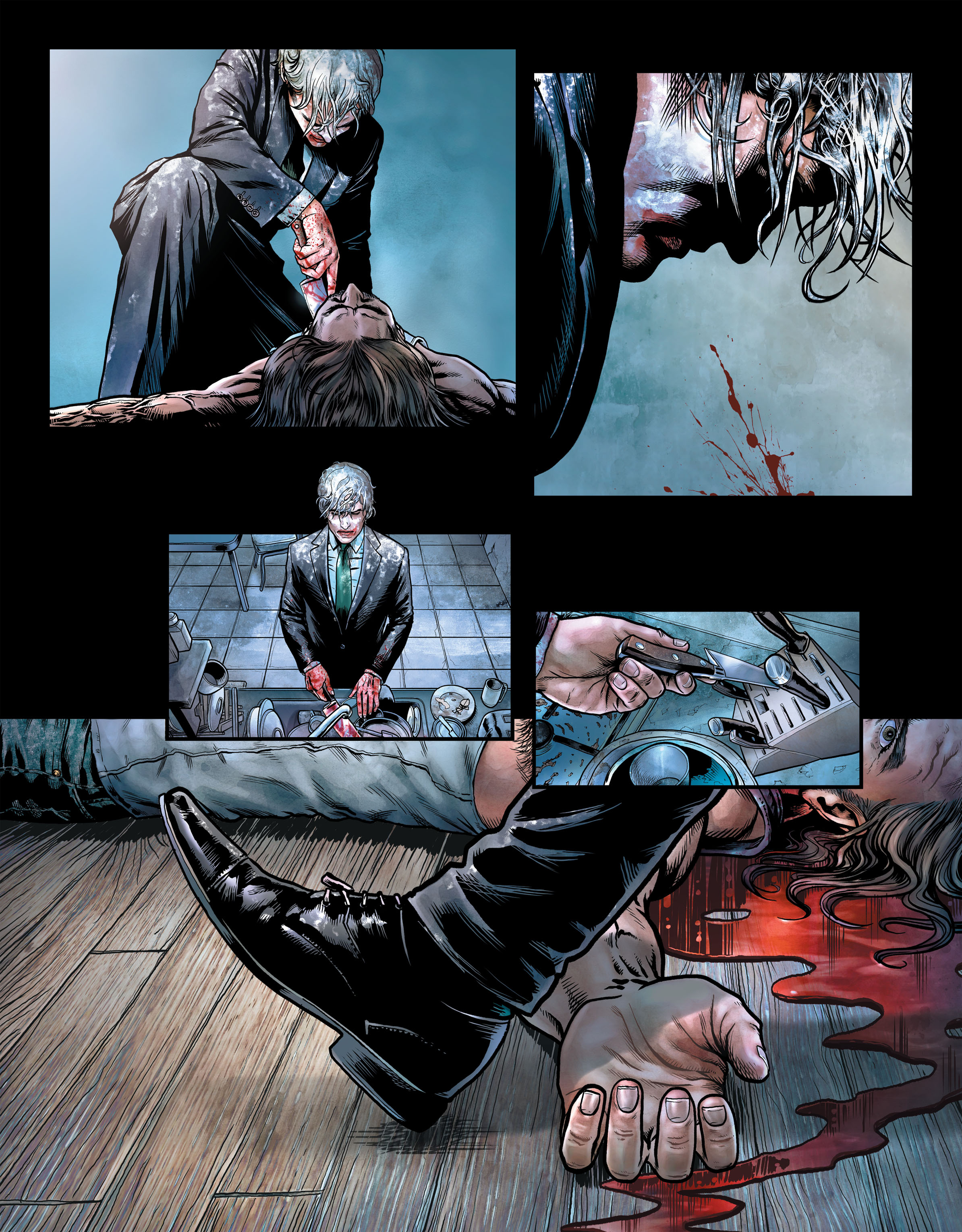 Read online Joker/Harley: Criminal Sanity comic -  Issue #5 - 16