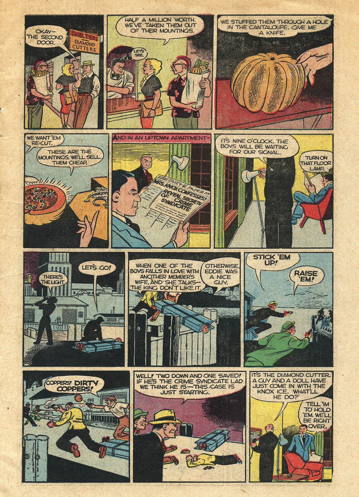 Read online Dick Tracy comic -  Issue #75 - 9