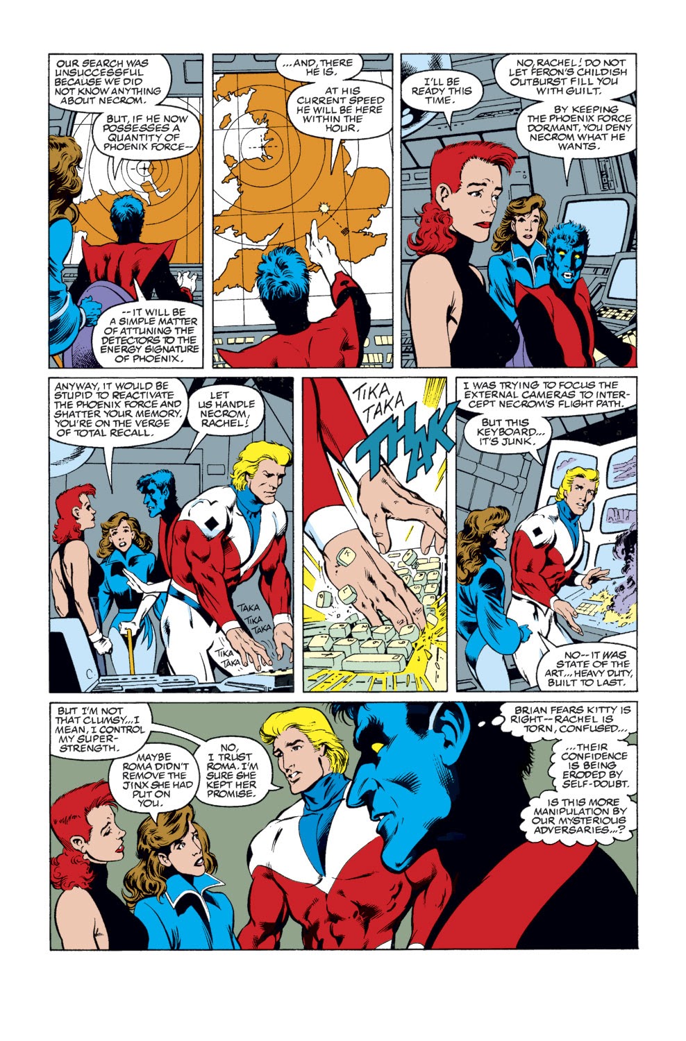 Read online Excalibur (1988) comic -  Issue #49 - 13