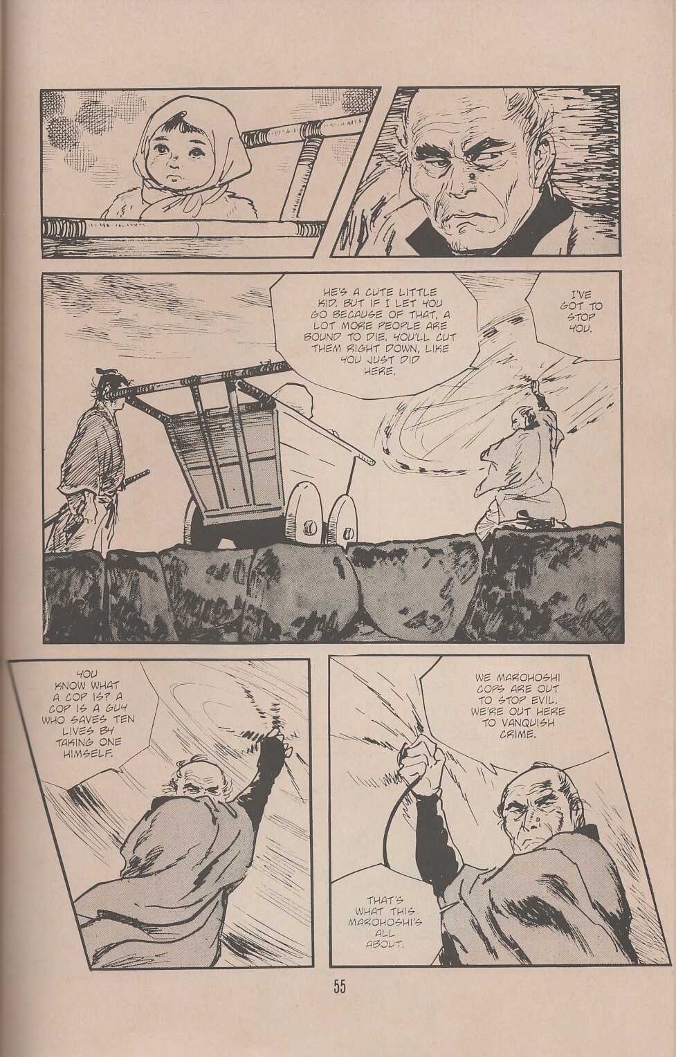 Lone Wolf and Cub issue 44 - Page 58