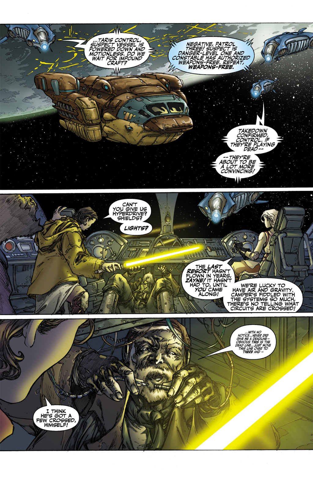 Read online Star Wars: Knights Of The Old Republic comic -  Issue #4 - 3