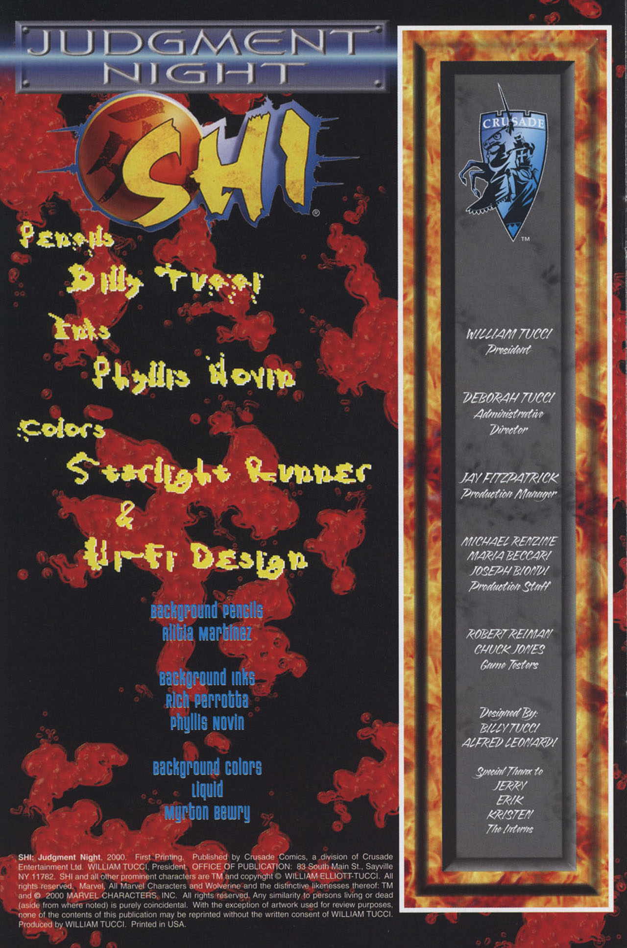 Read online Shi/Wolverine: Judgment Night comic -  Issue # Full - 2