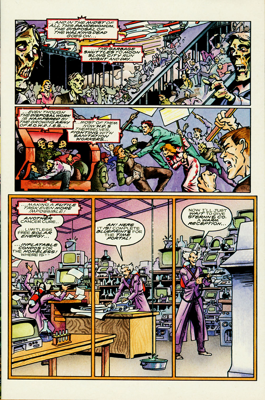 Read online Captain Sternn: Running Out of Time comic -  Issue #5 - 7