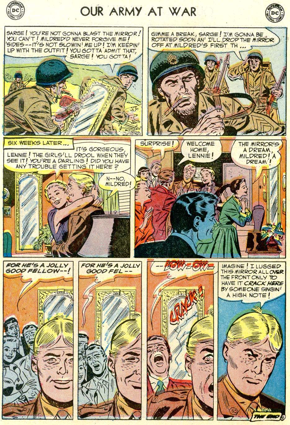 Read online Our Army at War (1952) comic -  Issue #5 - 10