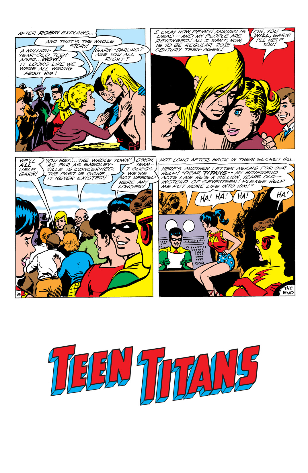 Read online Teen Titans (1966) comic -  Issue #2 - 25