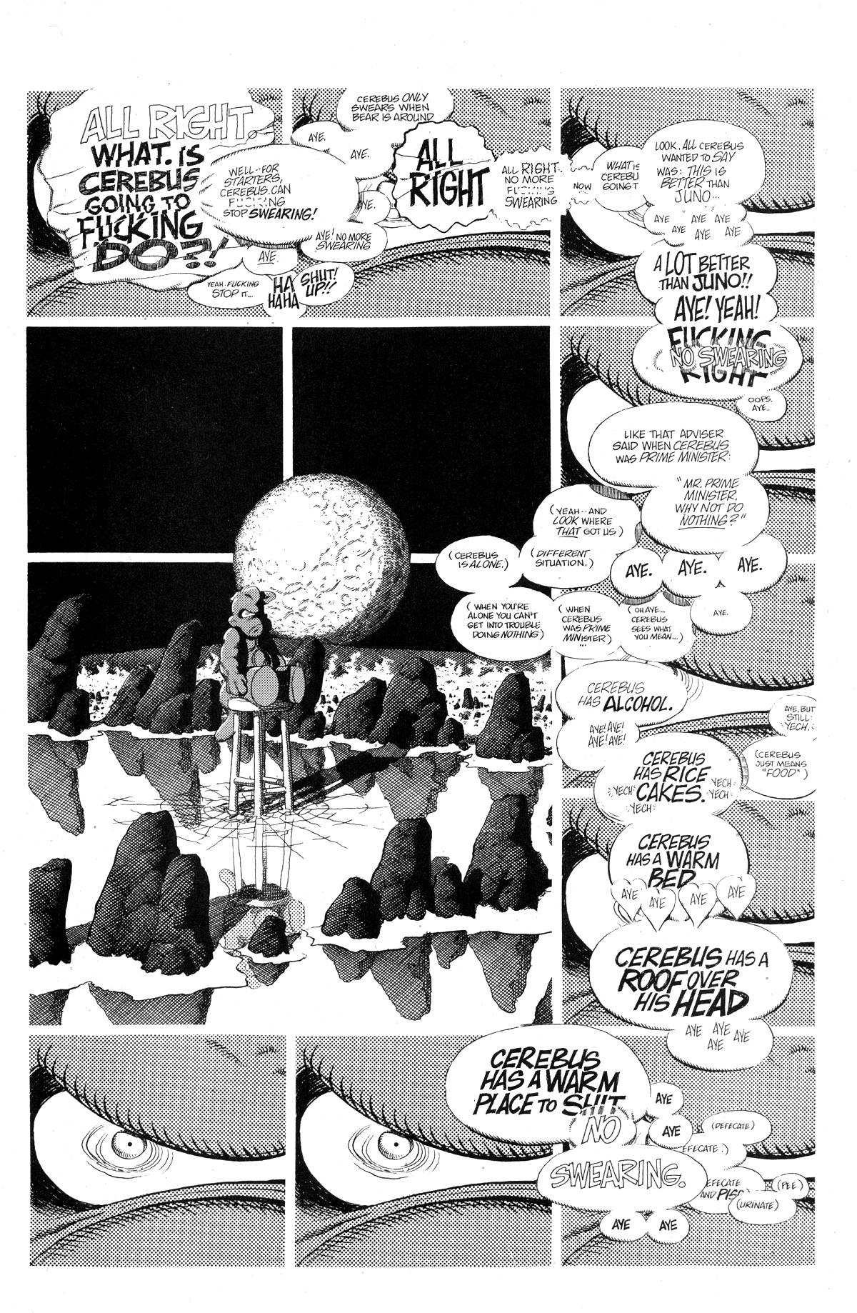 Read online Cerebus comic -  Issue #214 - 11