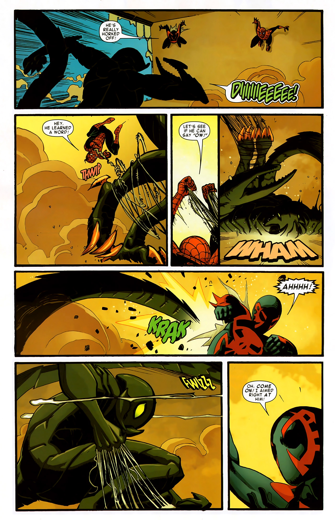 Read online Timestorm 2009/2099: Spider-Man comic -  Issue # Full - 17